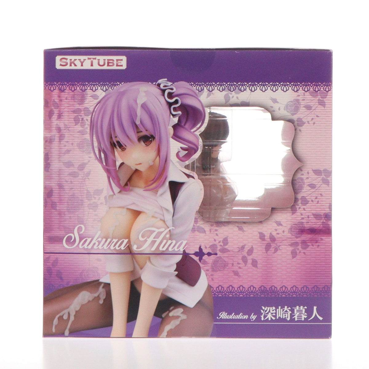 【中古即納】[FIG] 特典付属 佐倉日菜(さくらひな) illustration by 深崎暮人(みさきくれひと) コミック阿吽 1/6 完成品 フィギュア(AX-1044) SkyTube(スカイチューブ)(20161223)
