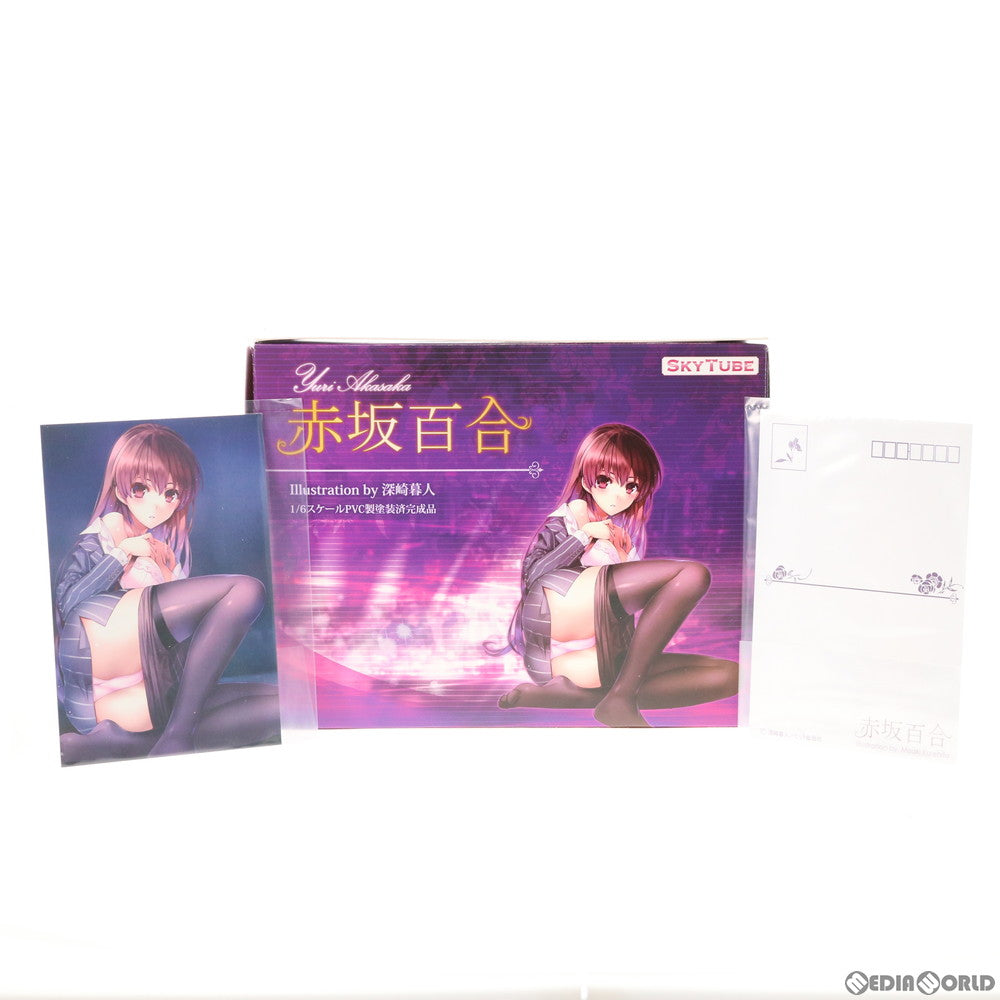 【中古即納】[FIG] ポストカード2枚付属 赤坂百合(あかさかゆり) コミック阿吽 1/6 完成品 フィギュア(AX-1020) SkyTube(スカイチューブ)(20160415)