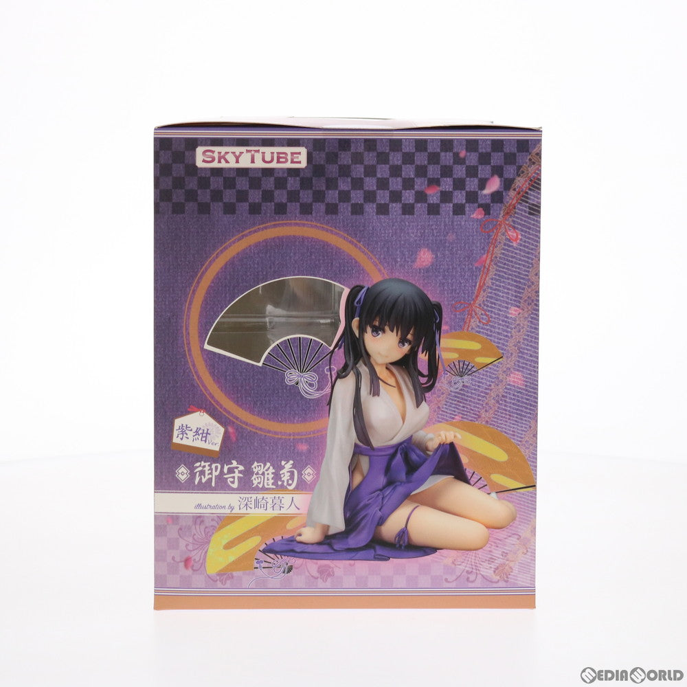 【中古即納】[FIG] 御守雛菊(みもりひなぎく) 紫紺Ver. illustration by 深崎暮人 コミック阿吽 1/6 完成品 フィギュア(AX-1185) SkyTube(スカイチューブ)(20210709)
