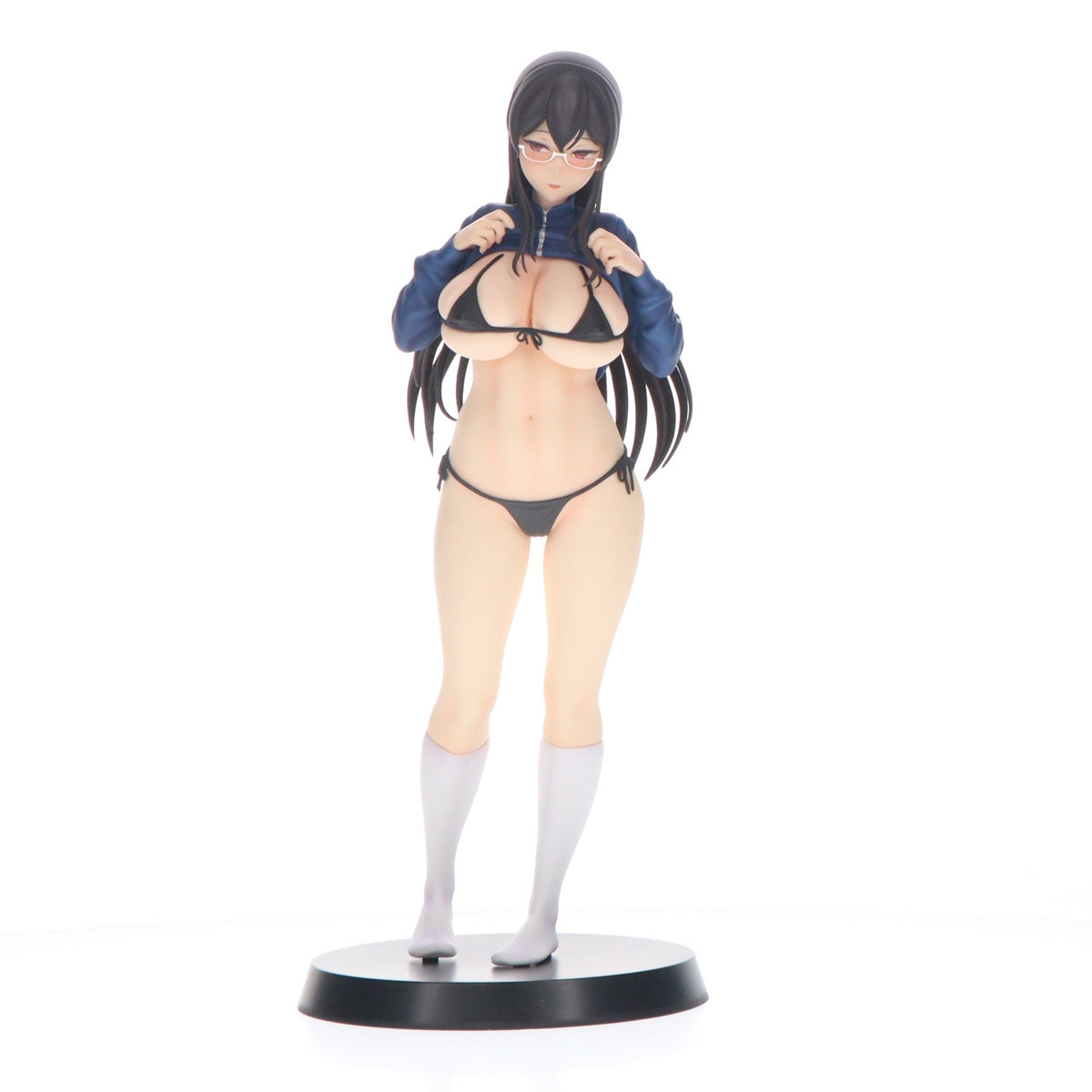 【中古即納】[FIG] 櫻待冬子(さくらまちとうこ) 青ジャージver.(流通限定版) サキュバステードライフ 1/6 完成品 フィギュア Q-six(キューシックス)(20190131)
