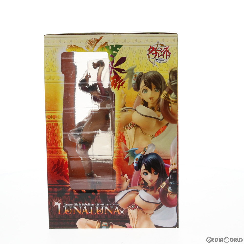 【中古即納】[FIG] 太陽の踊り手ルナルナ 通常版 クイーンズブレイド リベリオン 1/8 完成品 フィギュア 月刊ホビージャパン誌上通販限定 メガハウス(20111130)