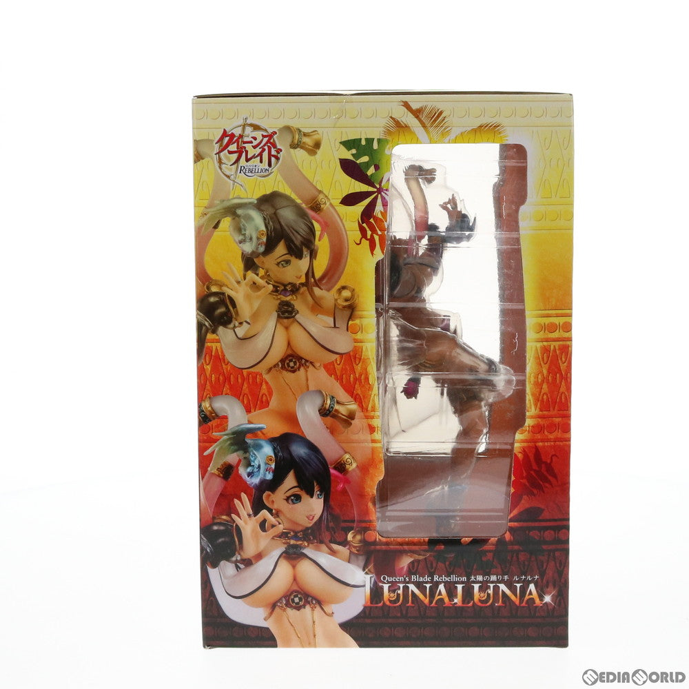 【中古即納】[FIG] 太陽の踊り手ルナルナ 通常版 クイーンズブレイド リベリオン 1/8 完成品 フィギュア 月刊ホビージャパン誌上通販限定 メガハウス(20111130)