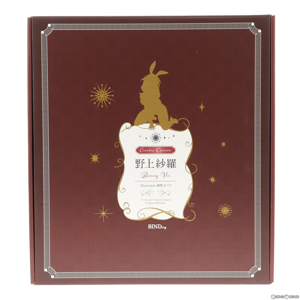 【中古即納】[FIG] ポストカード付属 ネイティブクリエイターズコレクション 野上紗羅(のがみさら) バニーVer. BINDing クリエイターズ オピニオン 1/4 完成品 フィギュア ネイティブオンラインショップ&FANZA限定 BINDing(バインディング)/ネイティブ(20220228)