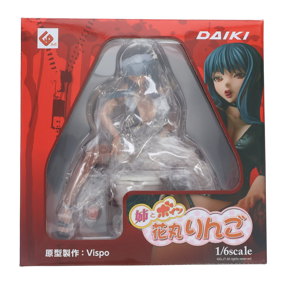 【中古即納】[FIG] 花丸りんご 姉とボイン 1/6 完成品 フィギュア ダイキ工業(20131227)
