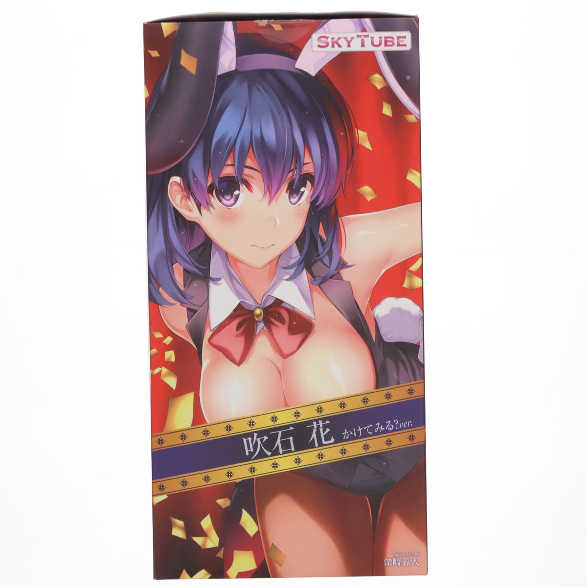 【中古即納】[FIG] ポストカード無し 吹石花(ふきいしはな) かけてみる～Ver. illustration by 深崎暮人 コミック阿吽 1/6 完成品 フィギュア(AX-1077) SkyTube(スカイチューブ)(20191228)