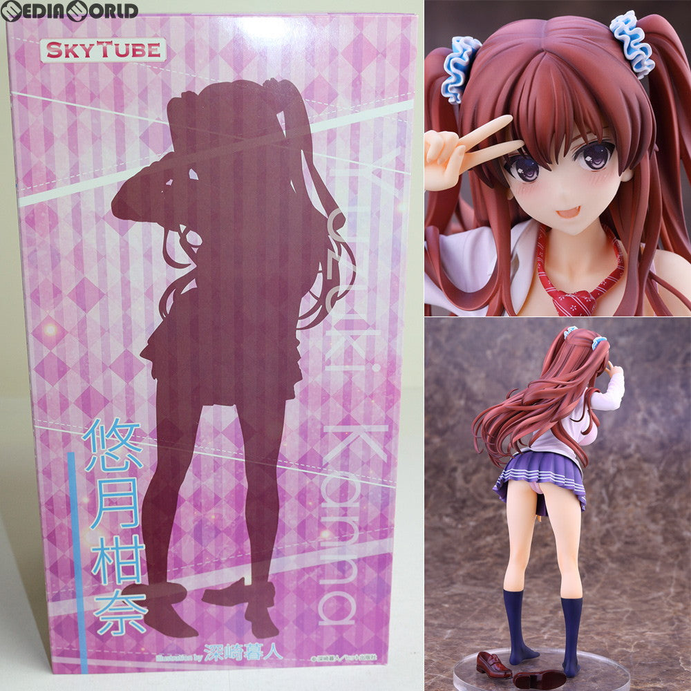 【中古即納】[FIG] 悠月柑奈(ゆづきかんな) illustration by 深崎暮人(みさきくれひと) コミック阿吽 1/6 完成品 フィギュア(AX-1057) SkyTube(スカイチューブ)(20171029)