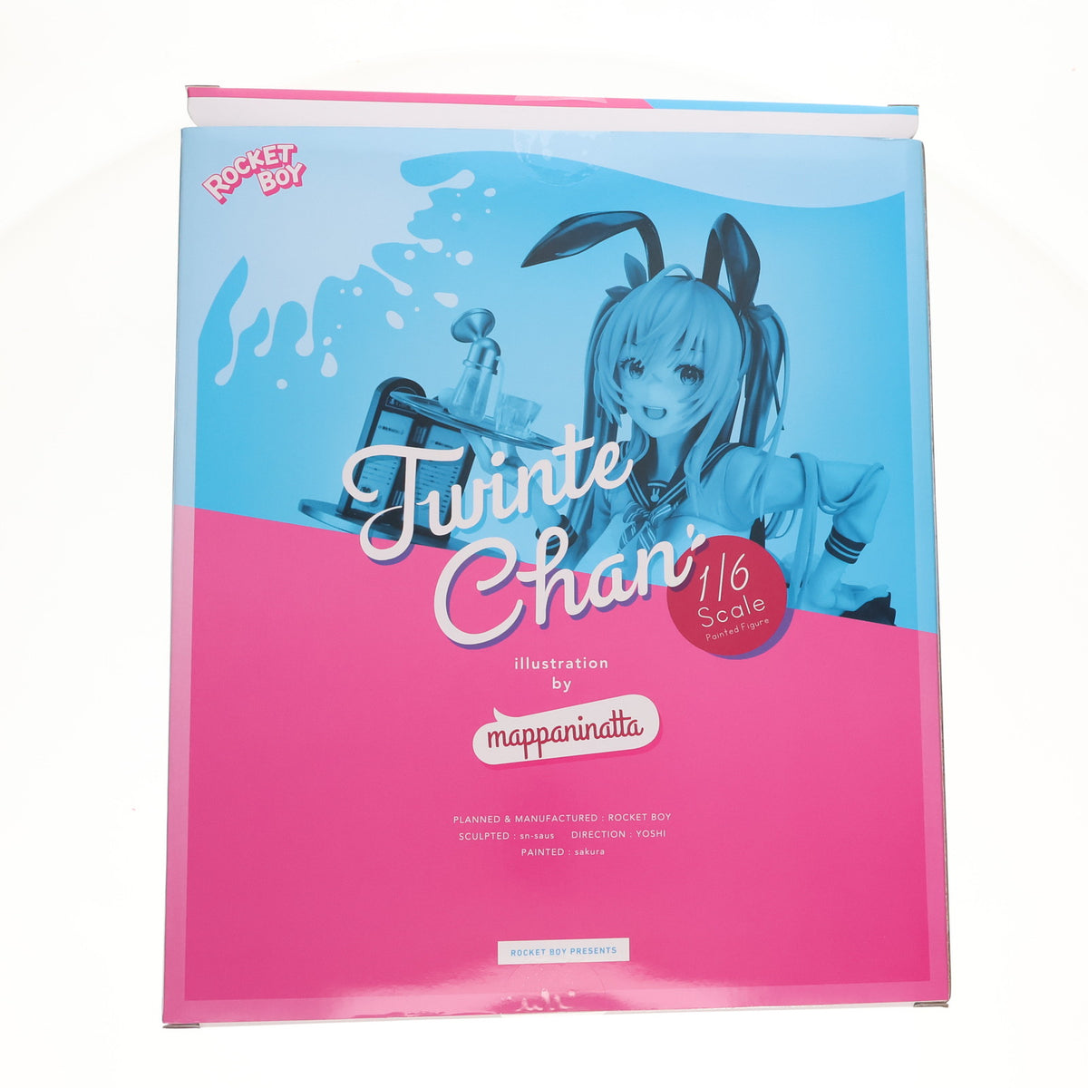 【中古即納】[FIG] ポストカード付属 ネイティブクリエイターズコレクション ツインテちゃん マッパニナッタ氏オリジナルキャラクター 1/6 完成品 フィギュア ネイティブオンラインショップ&FANZA限定 ロケットボーイ/ネイティブ(20221031)