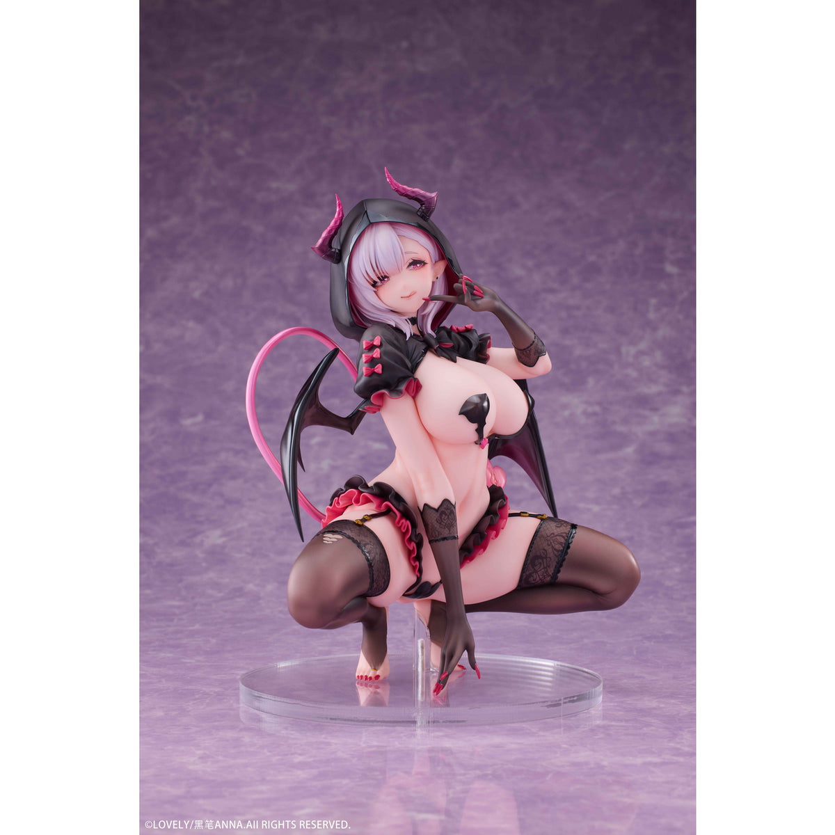 【中古即納】[FIG] 魅魔姉さん ティナ 豪華版(タペストリー付属) 1/6 完成品 フィギュア Lovely(ラブリー)(20250531)