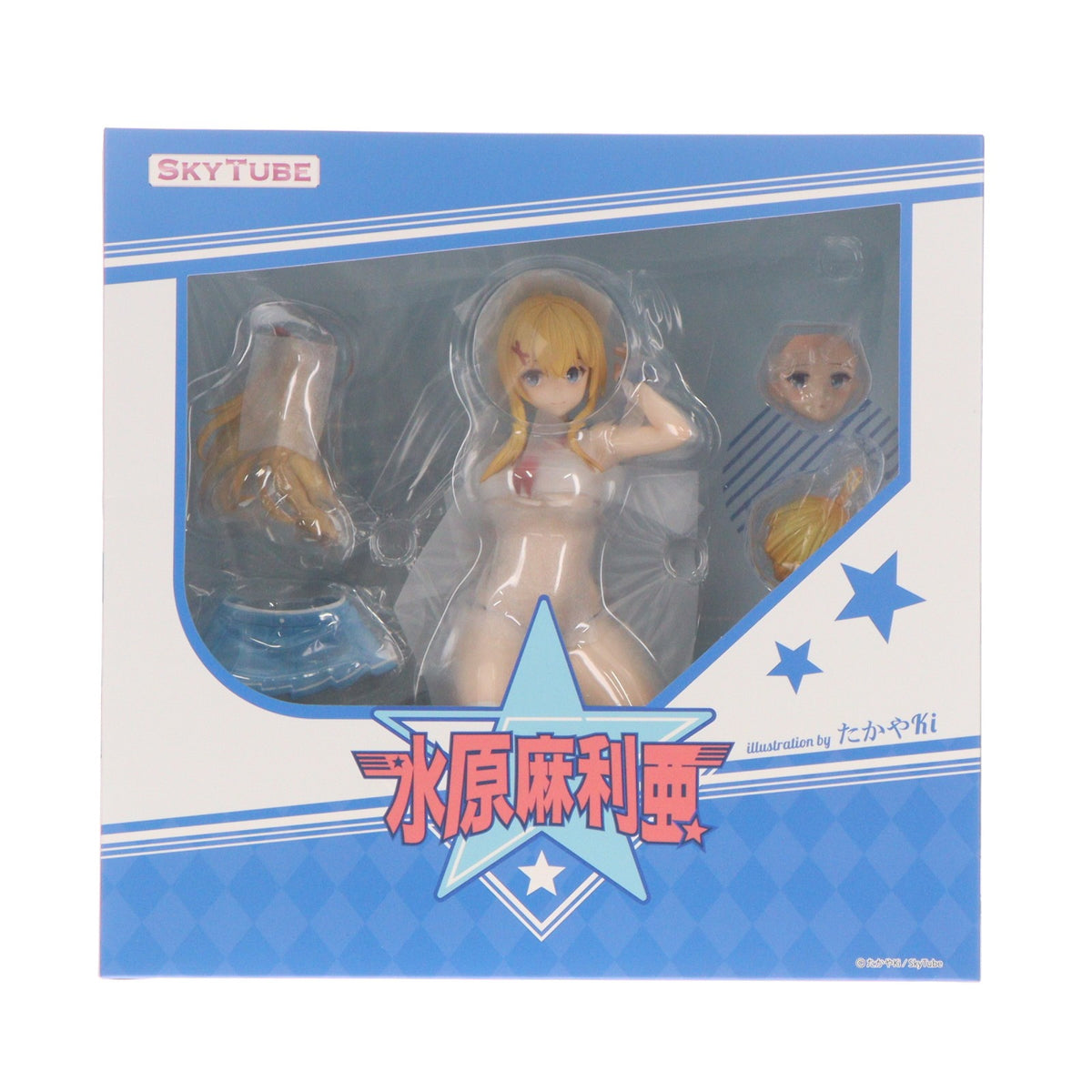 【中古即納】[FIG] ポストカード無し 水原麻利亜(みずはらまりあ) illustration by たかやki 1/6 完成品 フィギュア(AX-1129) SkyTube(スカイチューブ)(20230526)