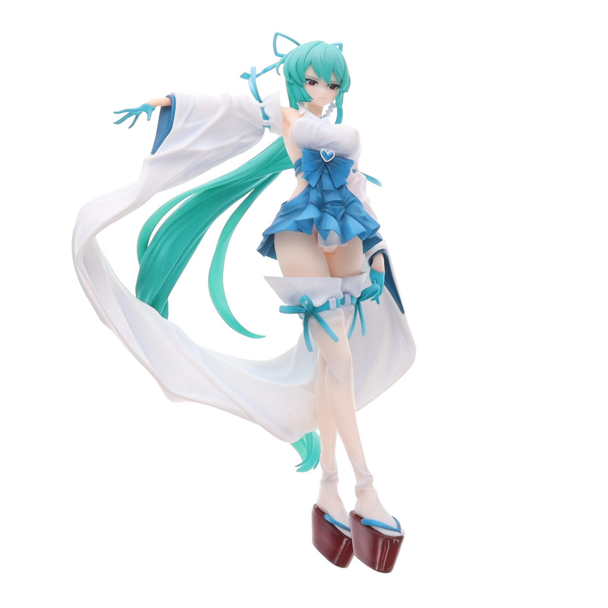 【中古即納】[FIG] マジアアズール 薄氷巫女 魔法少女にあこがれて 1/7 完成品 フィギュア WING(ウイング)(20260331)