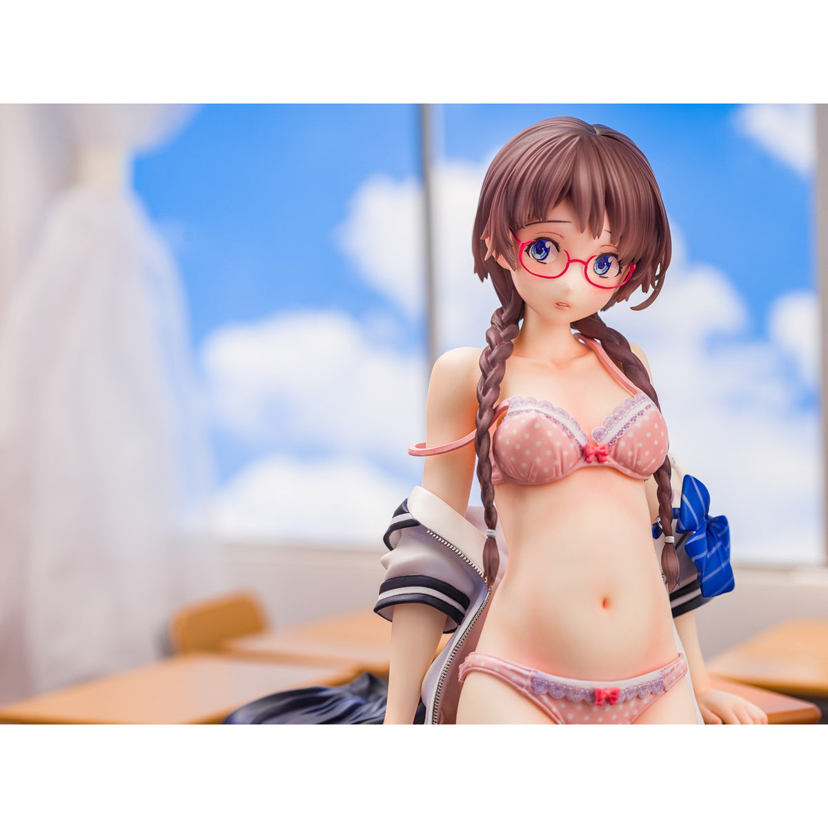 【中古即納】[FIG] 私立ダイキ学園シリーズ 芽衣(めい) 1/6 完成品 フィギュア ダイキ工業(20260918)