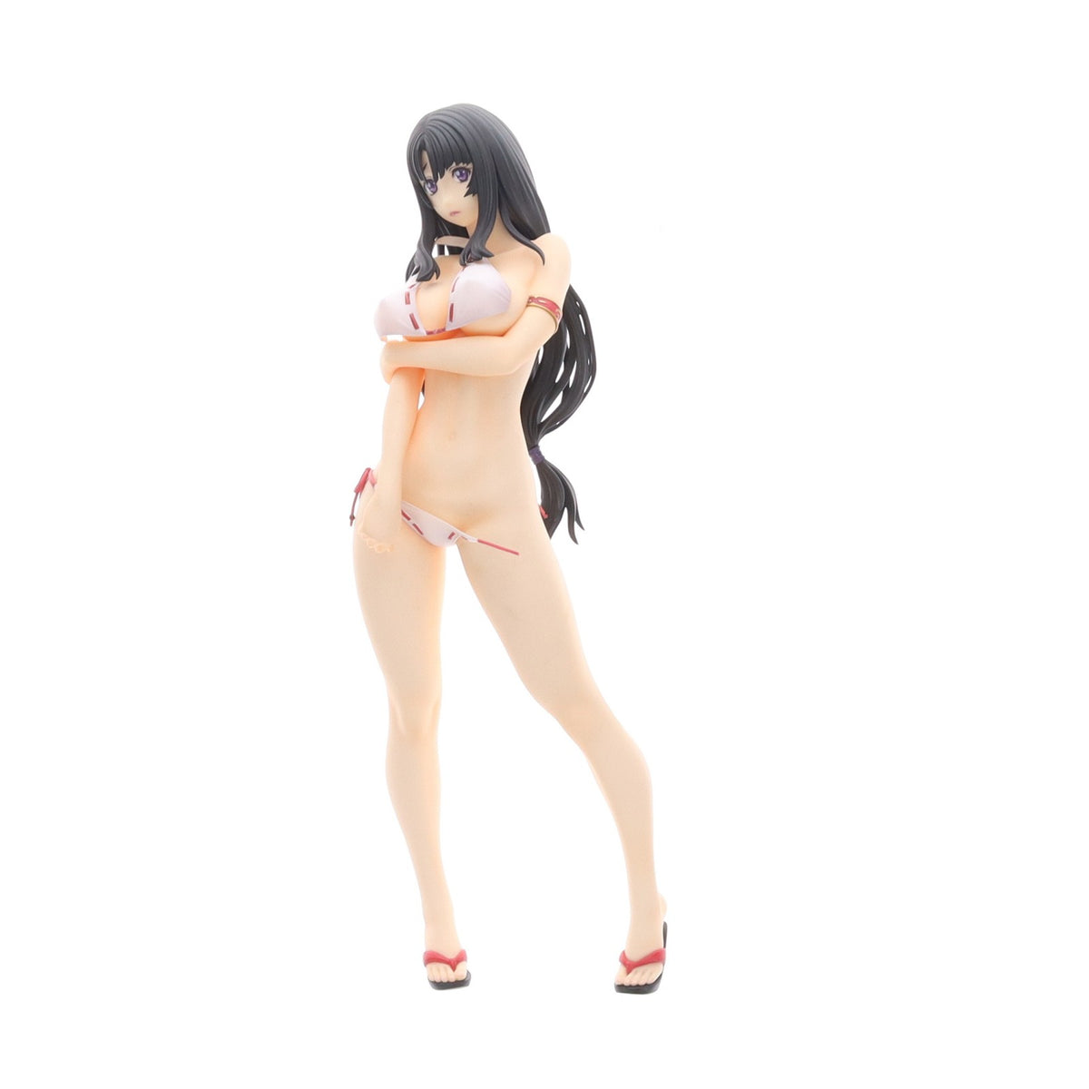 【中古即納】[FIG] 武者巫女 トモエ クイーンズブレイド 美しき闘士たち 1/6 完成品 フィギュア(PVC203) オーキッドシード(20190113)
