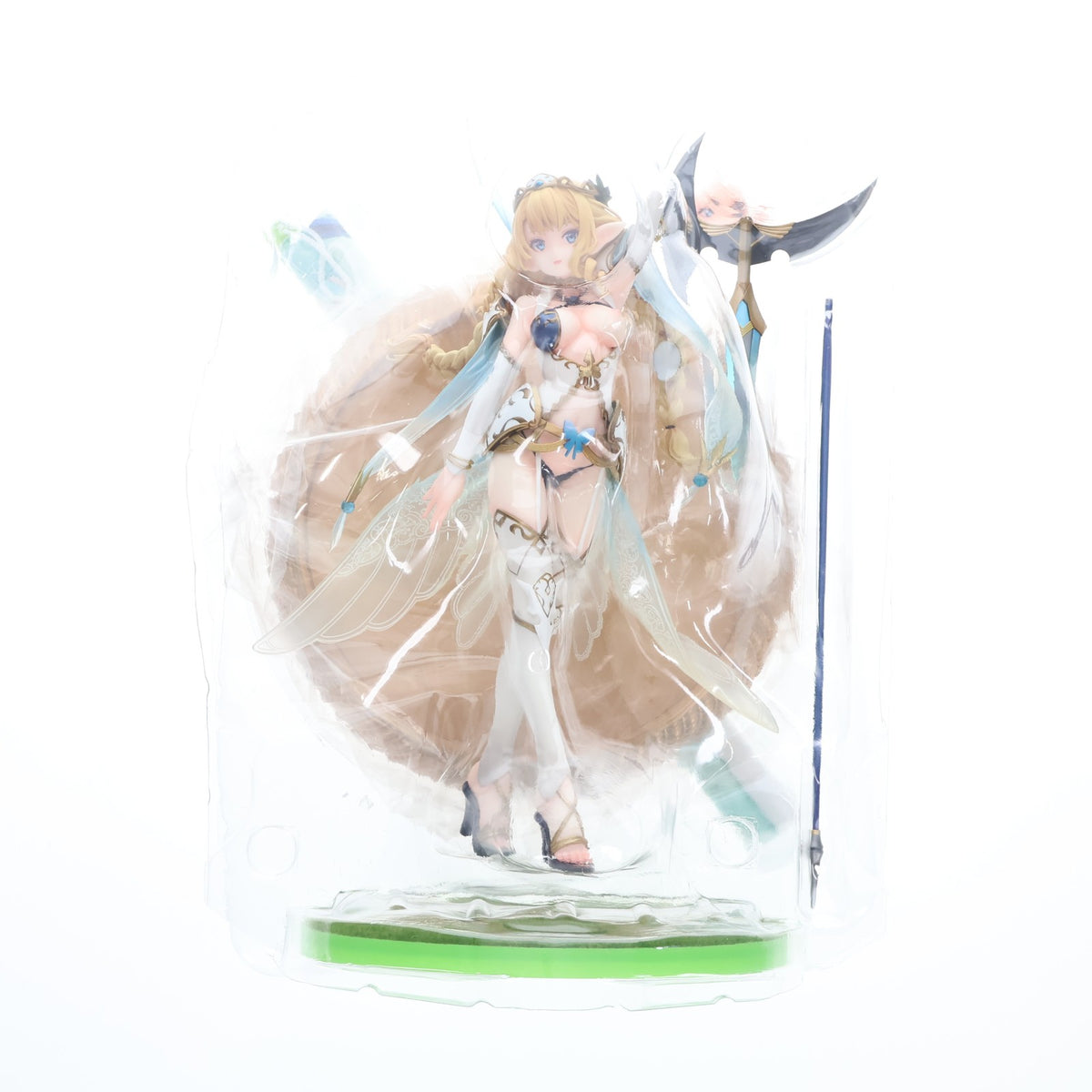 【中古即納】[FIG] (再販) あみあみ限定特典3種付属 エルフ村 第3村人 リンシア アンテナショップ限定版 1/6 完成品 フィギュア ヴェルテクス(20201031)