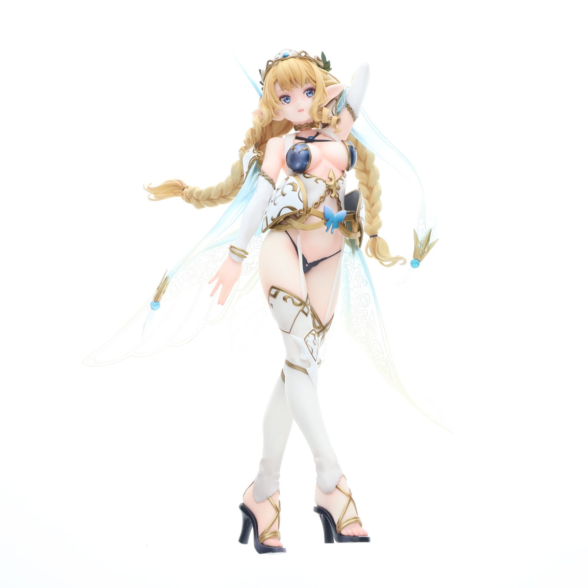 【中古即納】[FIG] (再販) あみあみ限定特典3種付属 エルフ村 第3村人 リンシア アンテナショップ限定版 1/6 完成品 フィギュア ヴェルテクス(20201031)