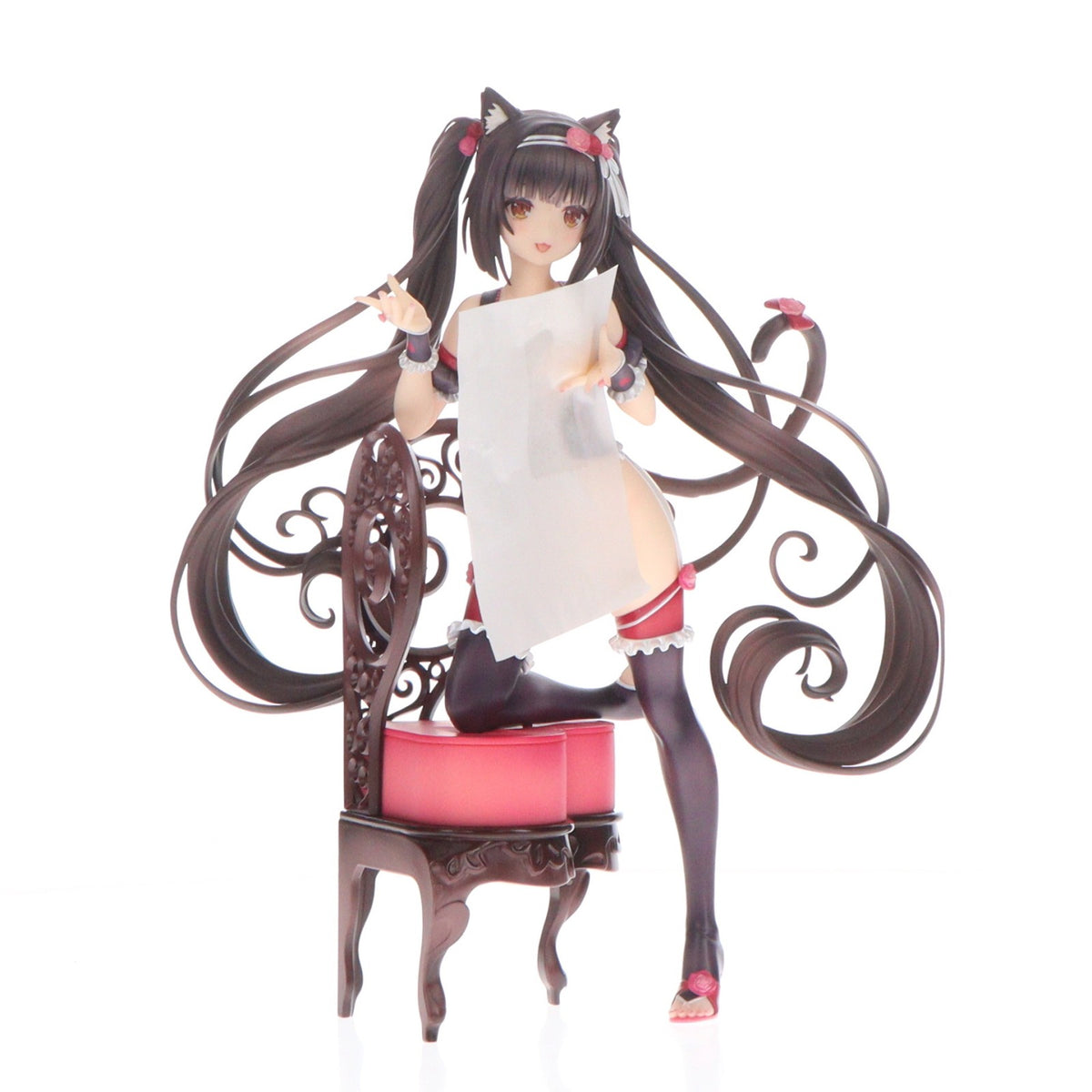 【中古即納】[FIG] ポストカード2枚付属 ネイティブキャラクターズセレクション ショコラ ネコぱら 1/7 完成品 フィギュア ネイティブオンラインショップ&FANZA限定 ネイティブ(20200820)