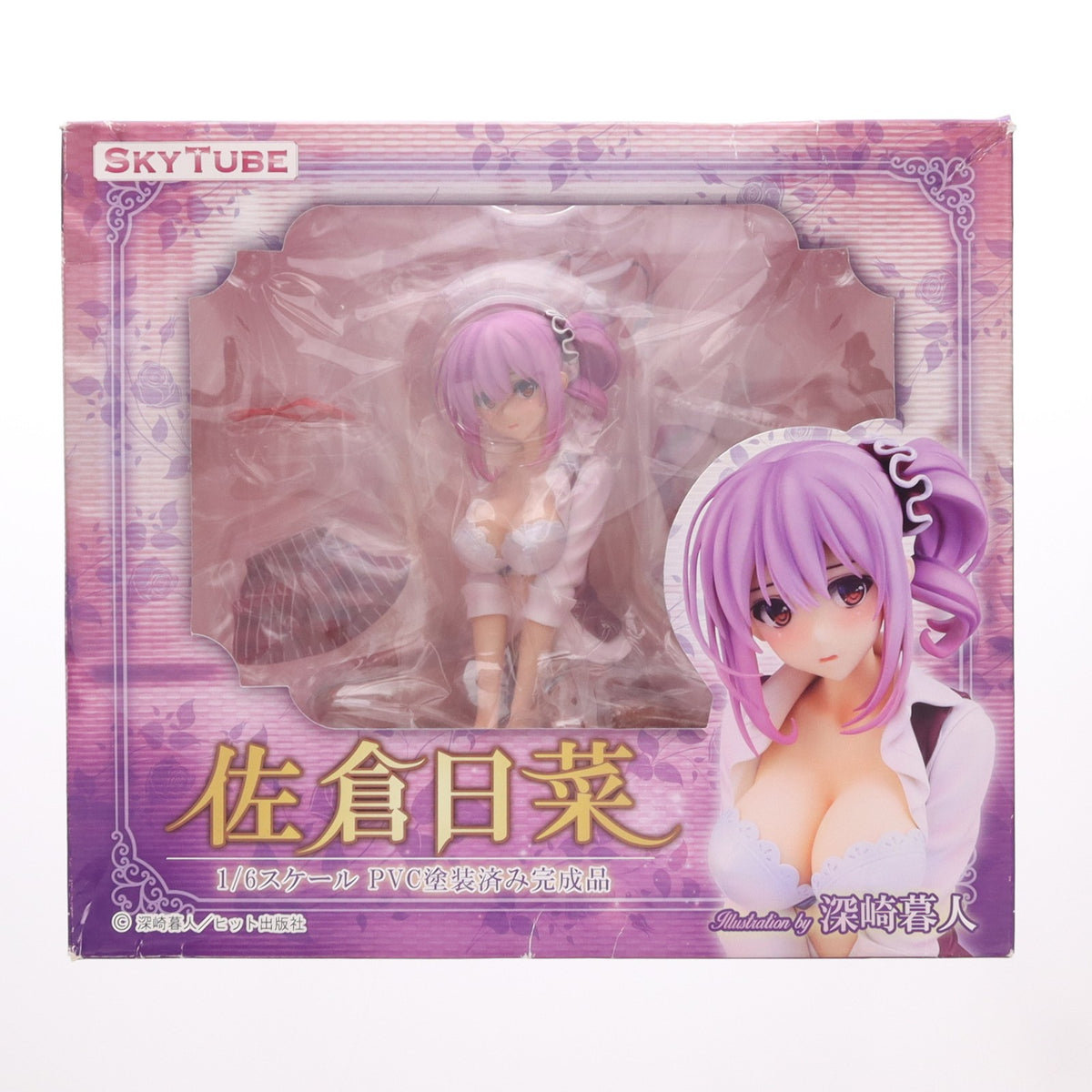 【中古即納】[FIG] 佐倉日菜(さくらひな) illustration by 深崎暮人(みさきくれひと) コミック阿吽 1/6 完成品 フィギュア(AX-1044) SkyTube(スカイチューブ)(20161223)