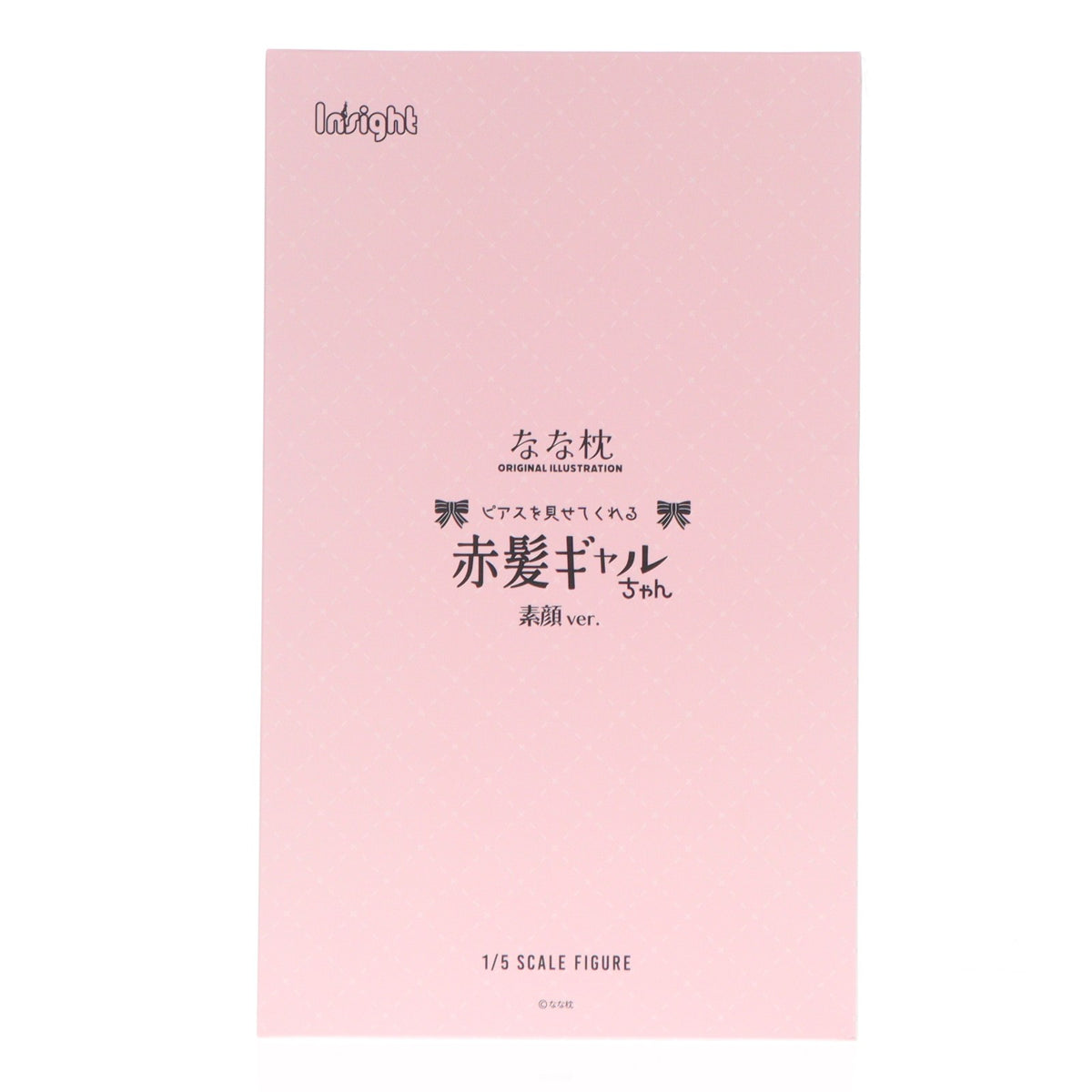 【中古即納】[FIG] なな枕「ピアスを見せてくれる赤髪ギャルちゃん」素顔ver. 1/5 完成品 フィギュア インサイト(20250531)