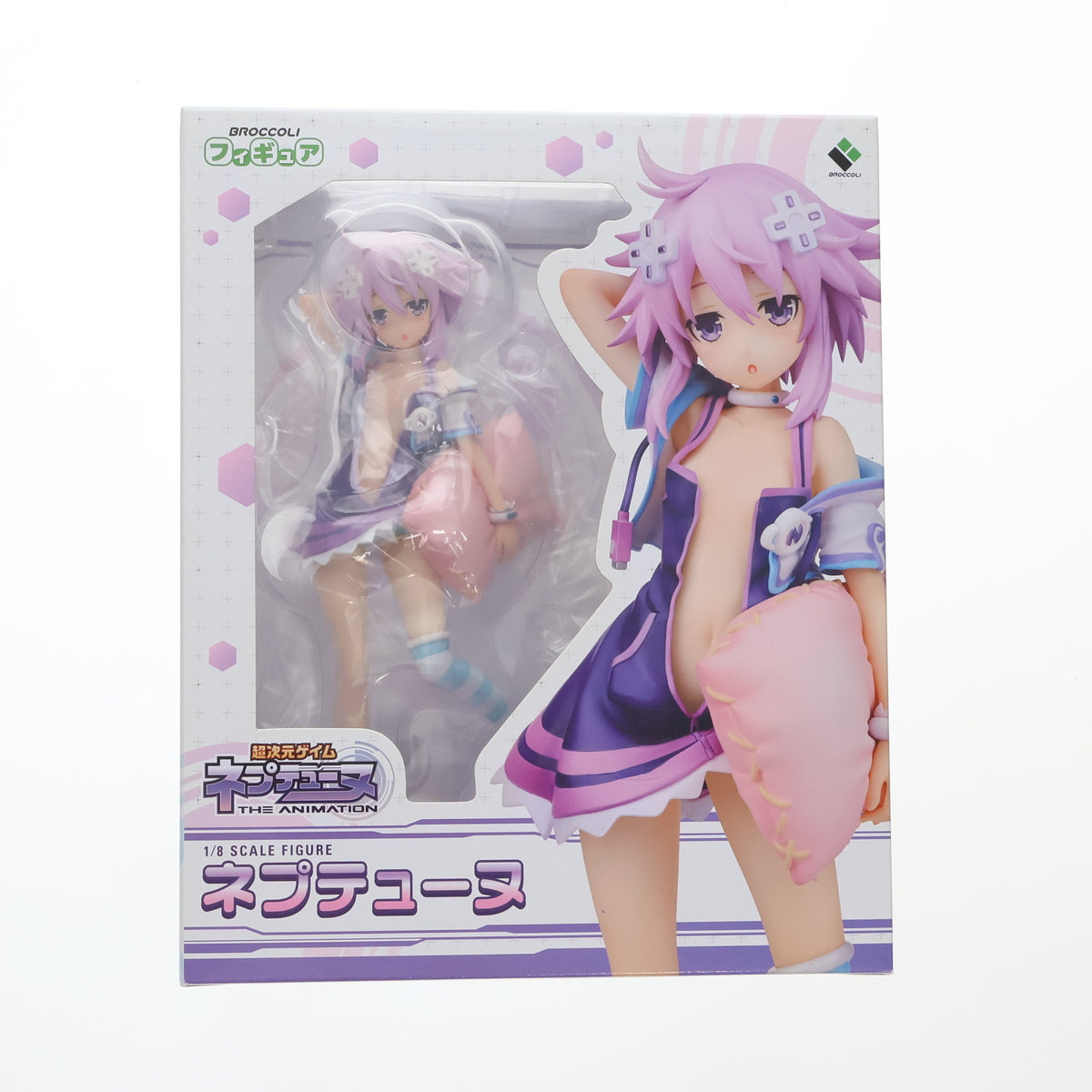【中古即納】[FIG] ネプテューヌ 超次元ゲイム ネプテューヌ 1/8 完成品 フィギュア ブロッコリー(20170728)