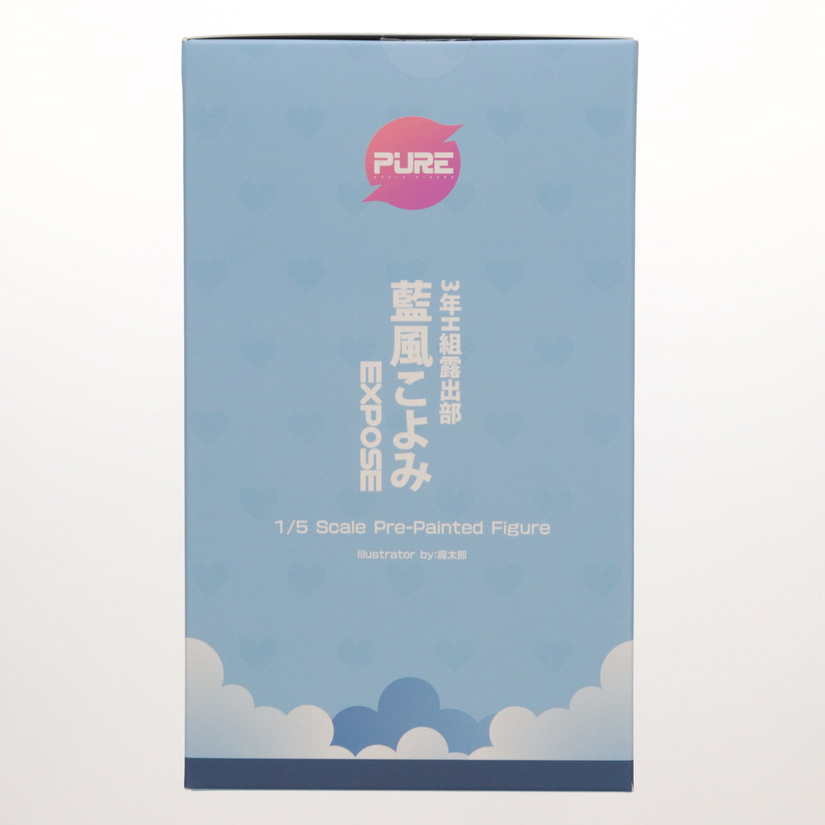【中古即納】[FIG] 原画色紙無し 3年H組 露出部・藍風こよみ 1/5 完成品 フィギュア PURE(ピュア)(20240912)