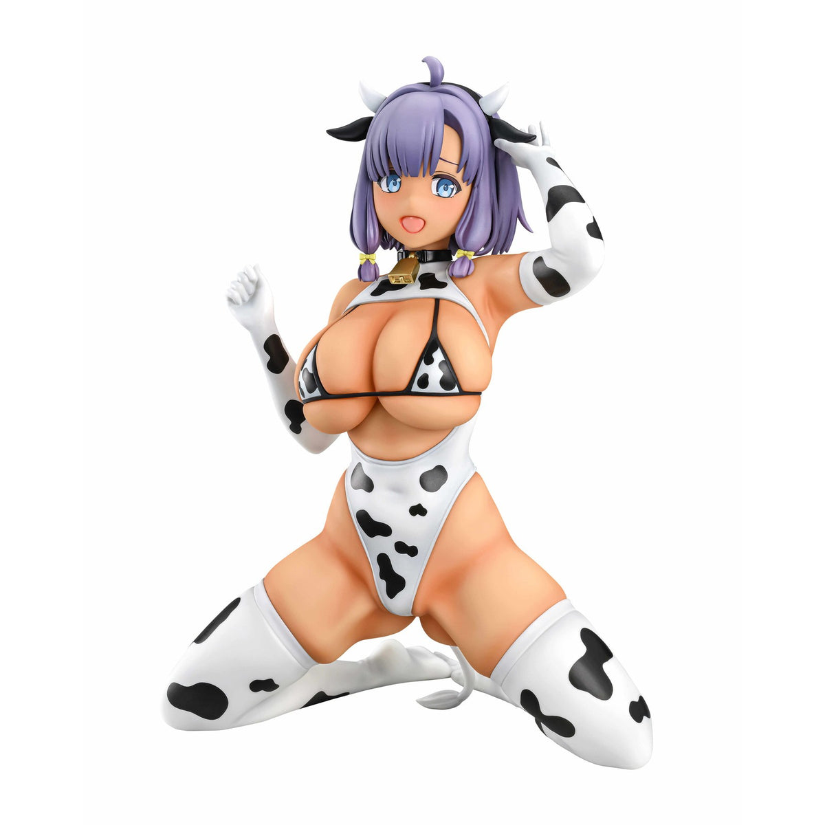 【中古即納】[FIG] 畔美岬(ほとりみさき) 牛柄コスチューム 日焼けver. ぬきたし THE ANIMATION 1/5 完成品 フィギュア Q-six(キューシックス)(20260831)