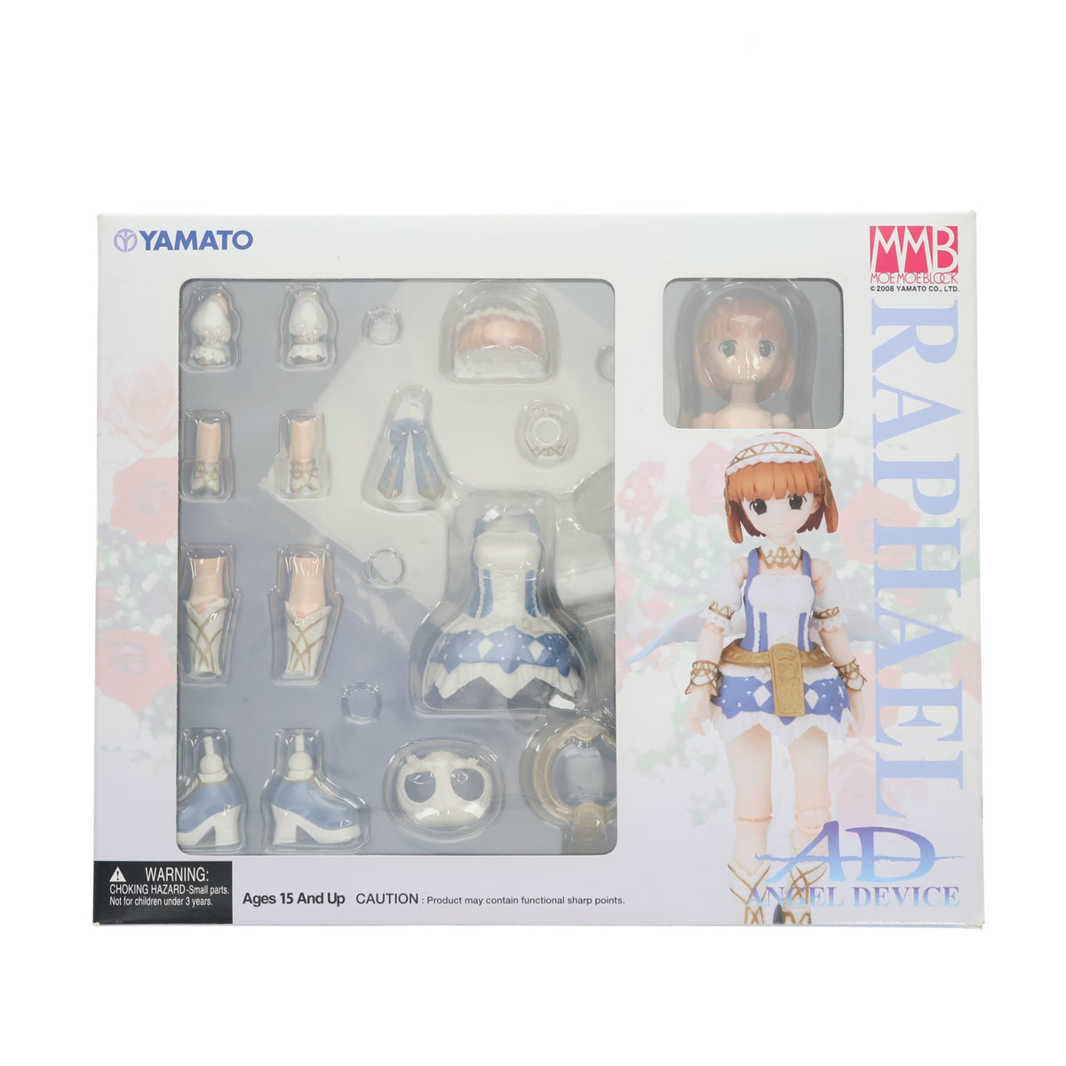 【中古即納】[FIG] 萌え燃えブロック エンジェルデバイス ラフ 完成品 可動フィギュア YAMATO(やまと)(20081128)