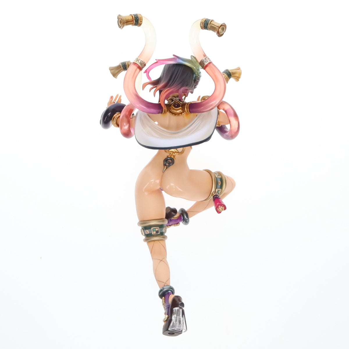 【中古即納】[FIG] ポストカード2枚付属 太陽の踊り手ルナルナ クイーンズブレイド 10th Anniversary Legend 1/8 完成品 フィギュア メガハウス(20151231)