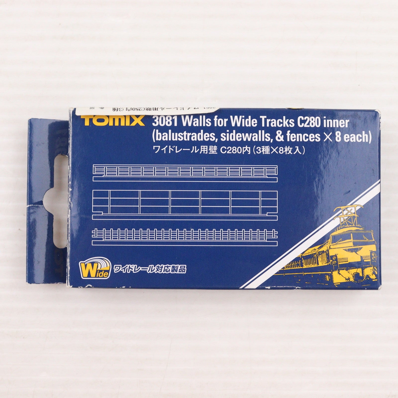 【中古即納】[RWM] 3081 ワイドレール用壁C280内(3種×8枚入) Nゲージ 鉄道模型 TOMIX(トミックス) (20111031)