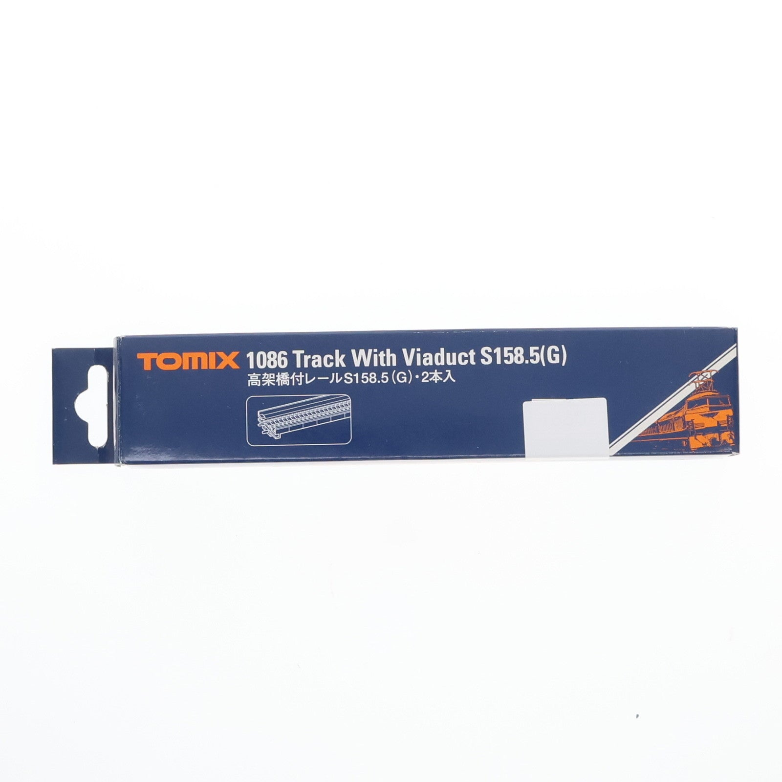 【中古即納】[RWM] 1086 高架橋付レール S158.5(G) 2本入 Nゲージ 鉄道模型 TOMIX(トミックス) (19991231)