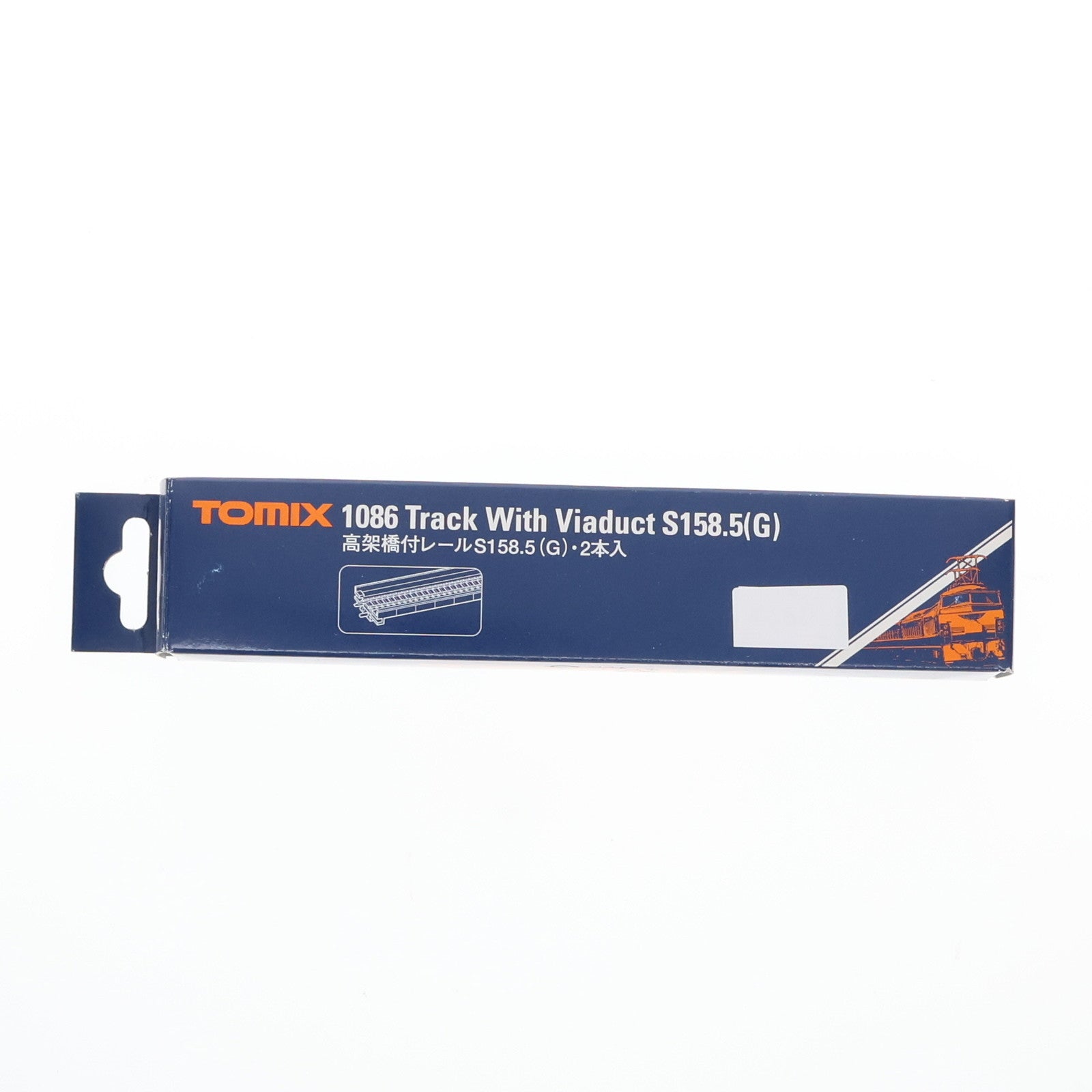 【中古即納】[RWM] 1086 高架橋付レール S158.5(G) 2本入 Nゲージ 鉄道模型 TOMIX(トミックス) (19991231)