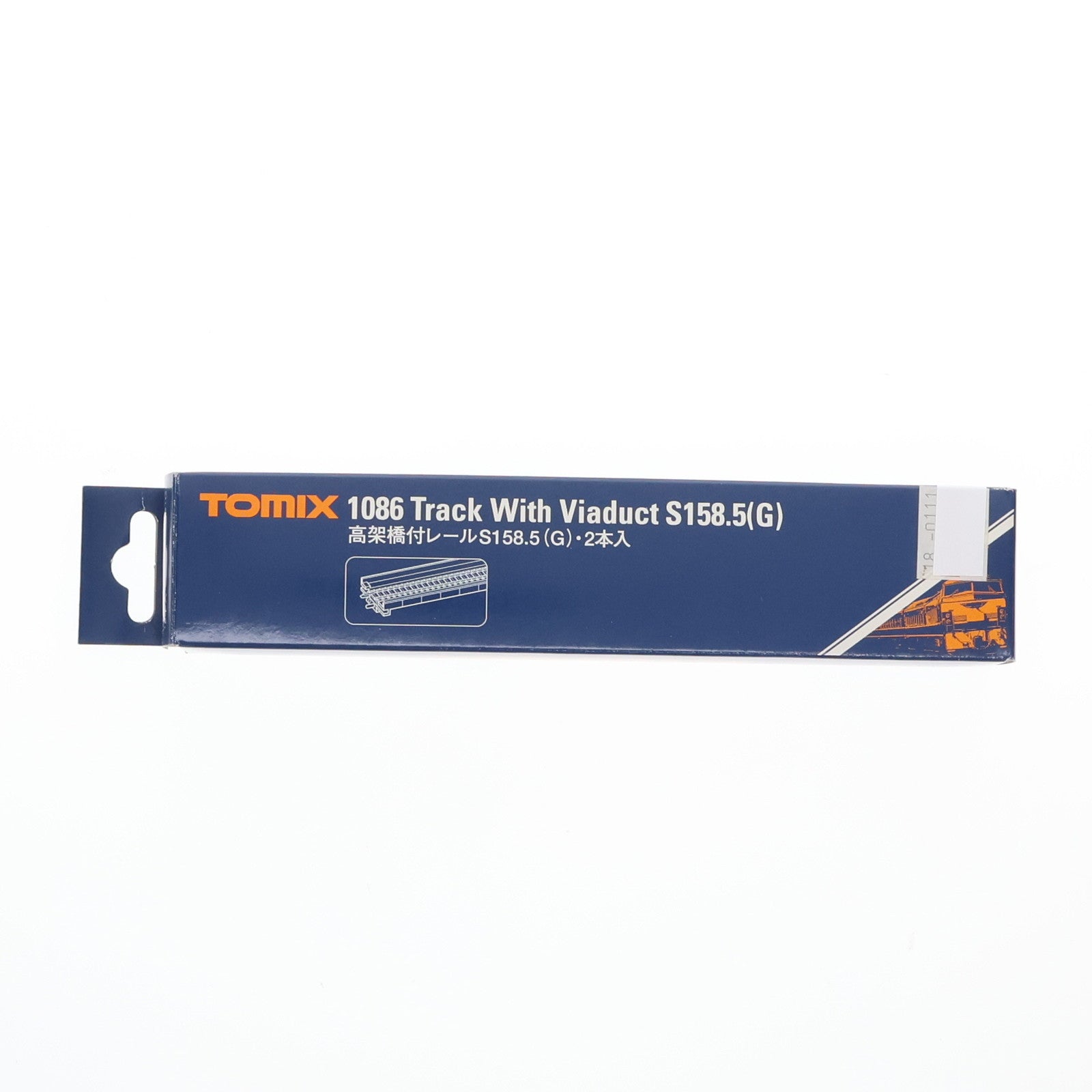 【中古即納】[RWM] 1086 高架橋付レール S158.5(G) 2本入 Nゲージ 鉄道模型 TOMIX(トミックス) (19991231)