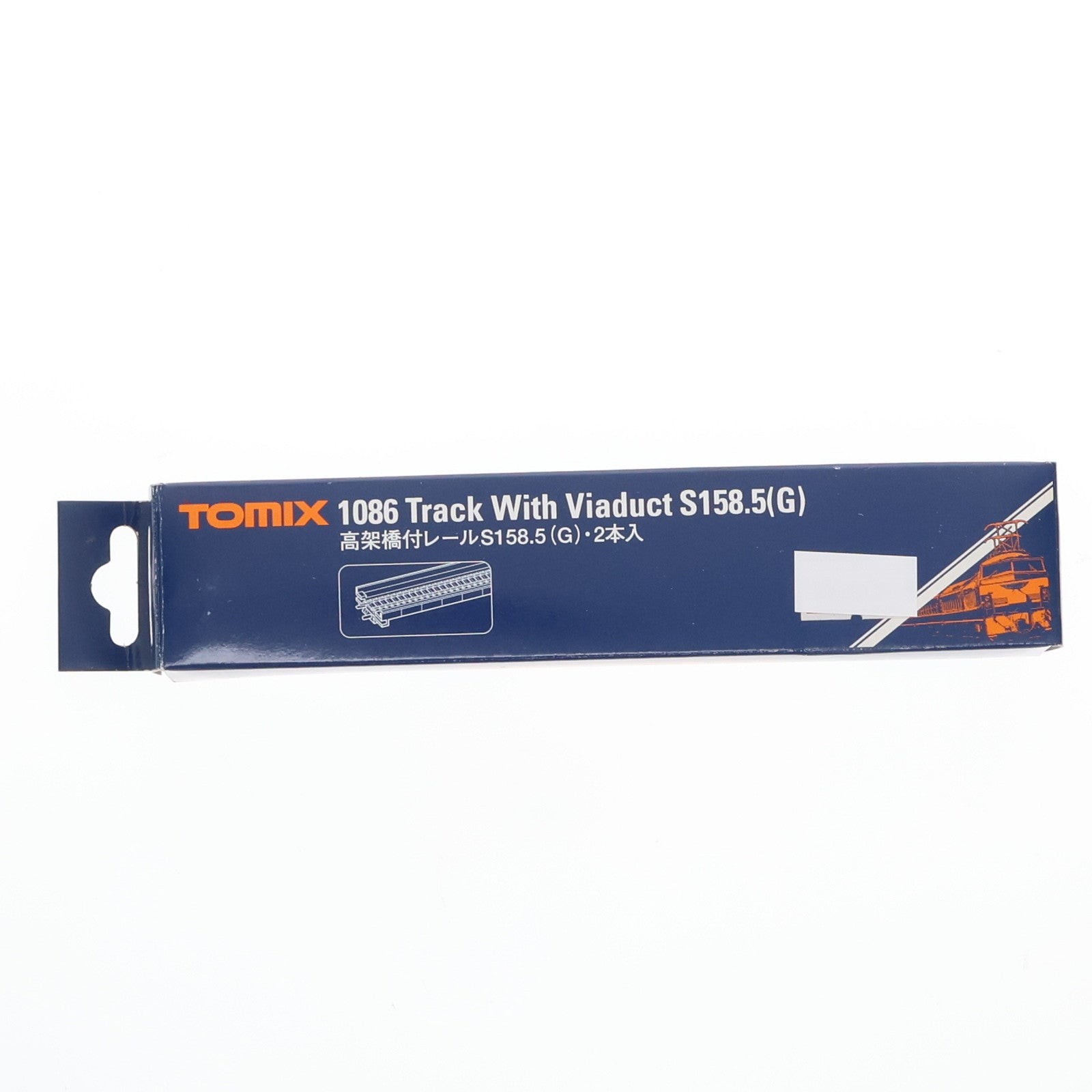 【中古即納】[RWM] 1086 高架橋付レール S158.5(G) 2本入 Nゲージ 鉄道模型 TOMIX(トミックス) (19991231)