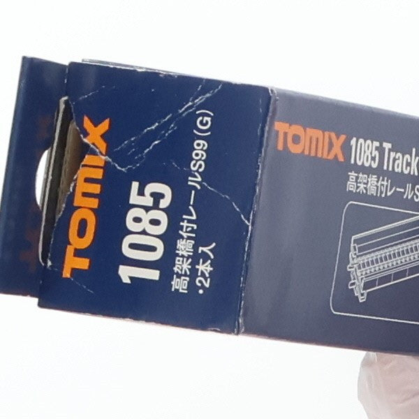 【中古即納】[RWM] 1085 高架橋付レール S99(G) 2本入 Nゲージ 鉄道模型 TOMIX(トミックス) (19991231)