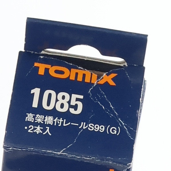 【中古即納】[RWM] 1085 高架橋付レール S99(G) 2本入 Nゲージ 鉄道模型 TOMIX(トミックス) (19991231)