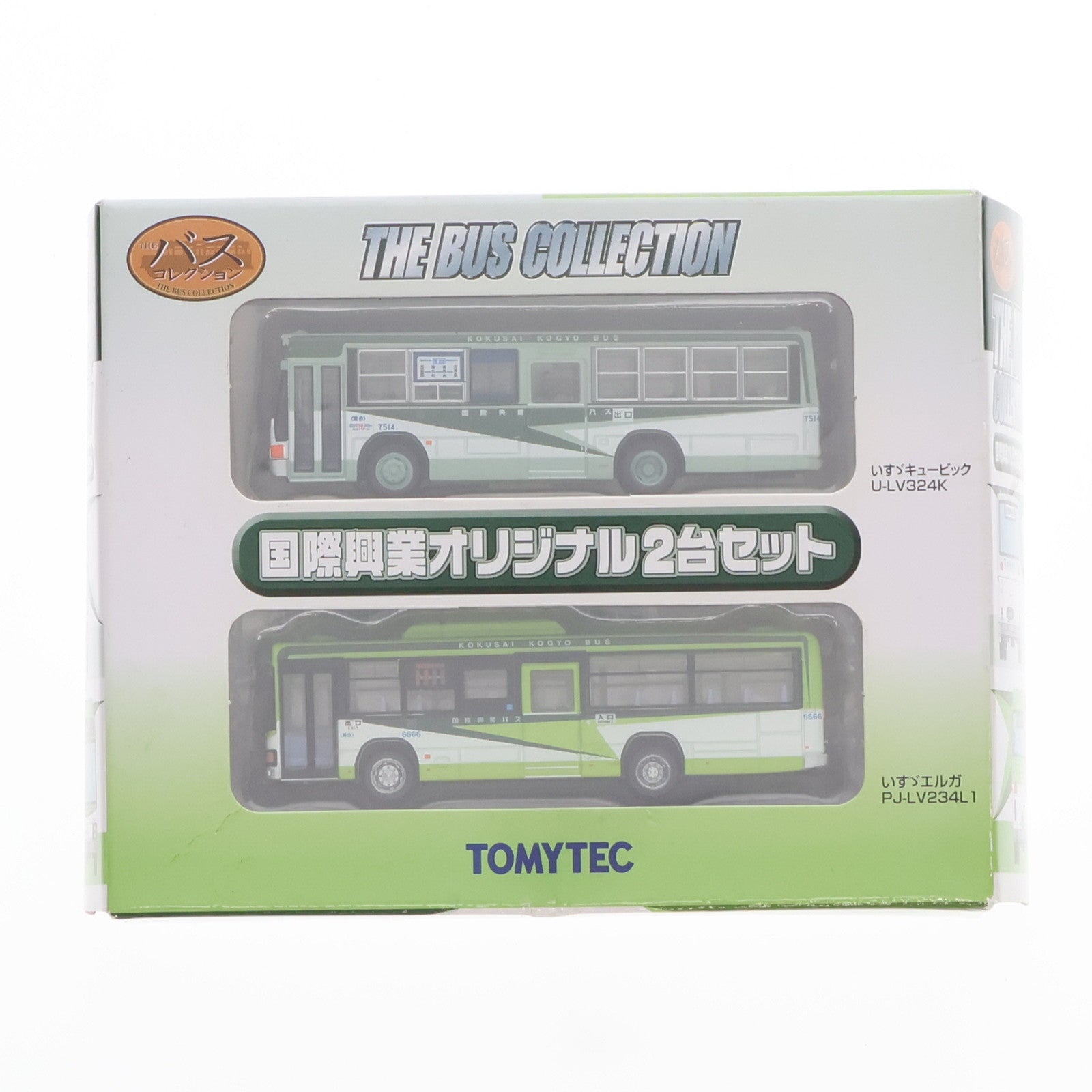 【中古即納】[RWM] ザ・バスコレクション 国際興業オリジナル2台セット Nゲージ 鉄道模型 TOMYTEC(トミーテック)(20210808)