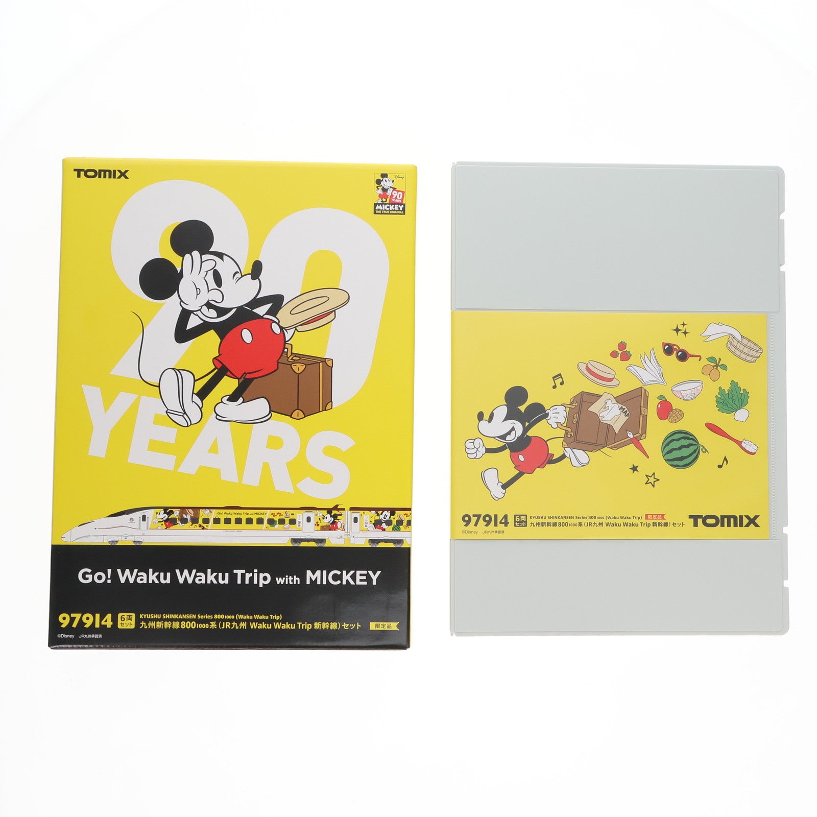 【中古即納】[RWM] 97914 限定品 九州新幹線800-1000系(JR九州 Waku Waku Trip 新幹線)セット(6両)(動力付き) Nゲージ 鉄道模型 TOMIX(トミックス)(20191102)