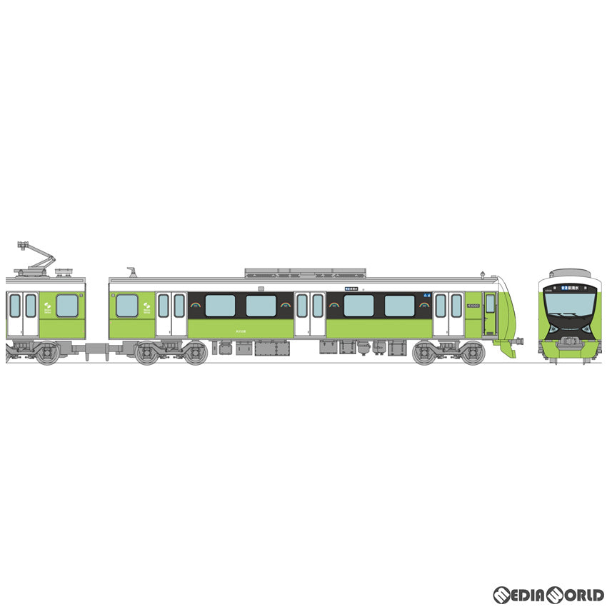 【中古即納】[RWM] 310969 鉄道コレクション(鉄コレ) 静岡鉄道A3000形 Fresh Green 2両セットH(動力無し) Nゲージ 鉄道模型 TOMYTEC(トミーテック)(20200308)