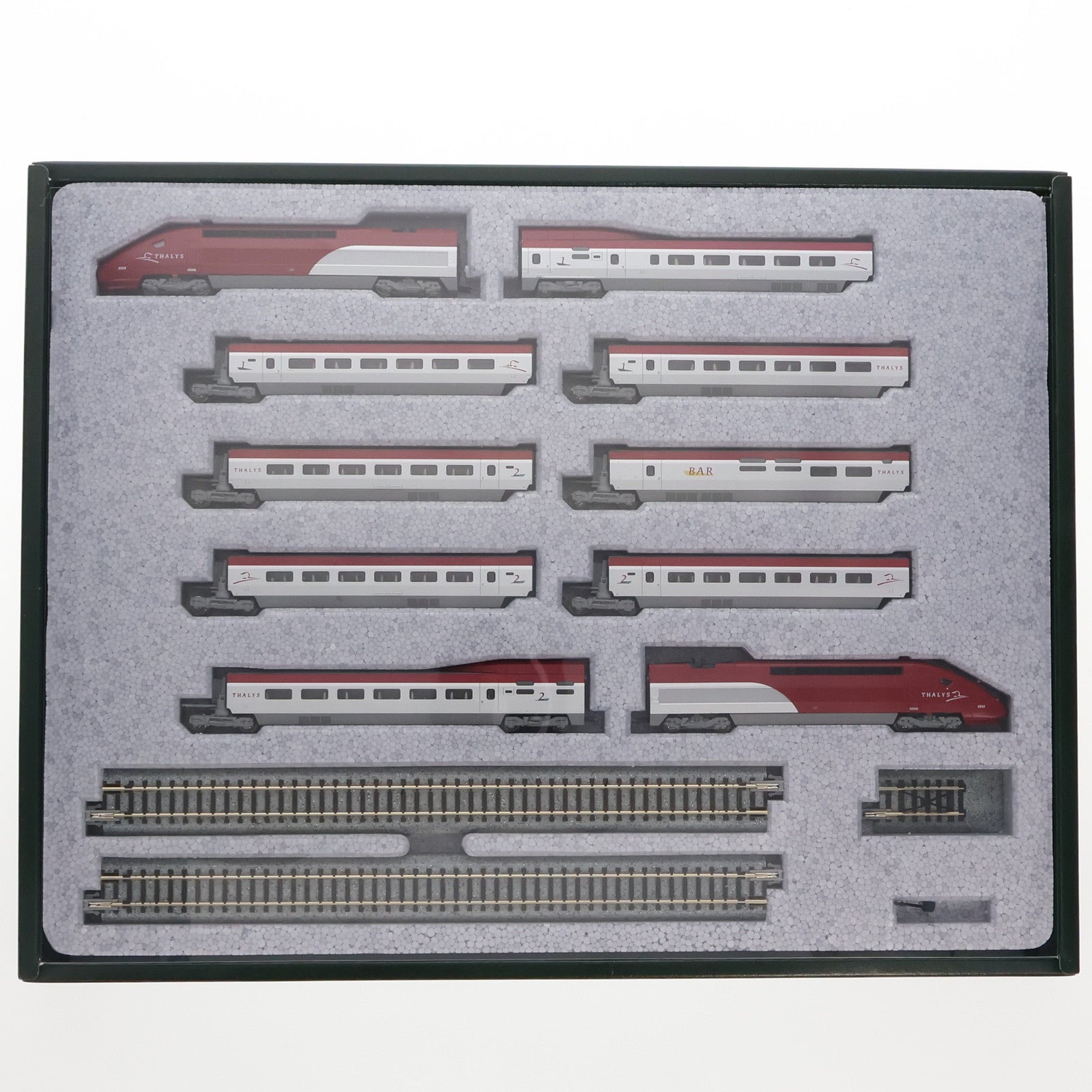 【中古即納】[RWM] K10910 TGV Thalys PBKA 10 car set(TGV タリス PBKA 10両セット)(動力付き) Nゲージ 鉄道模型 KATO(カトー)(19991231)