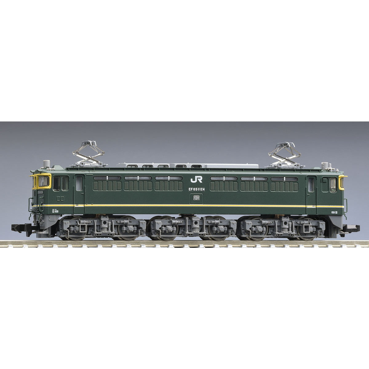 【中古即納】[RWM] 7175 JR EF65 1000形電気機関車(1124号機・トワイライト色・グレー台車)(動力付き) Nゲージ 鉄道模型 TOMIX(トミックス)(20240330)