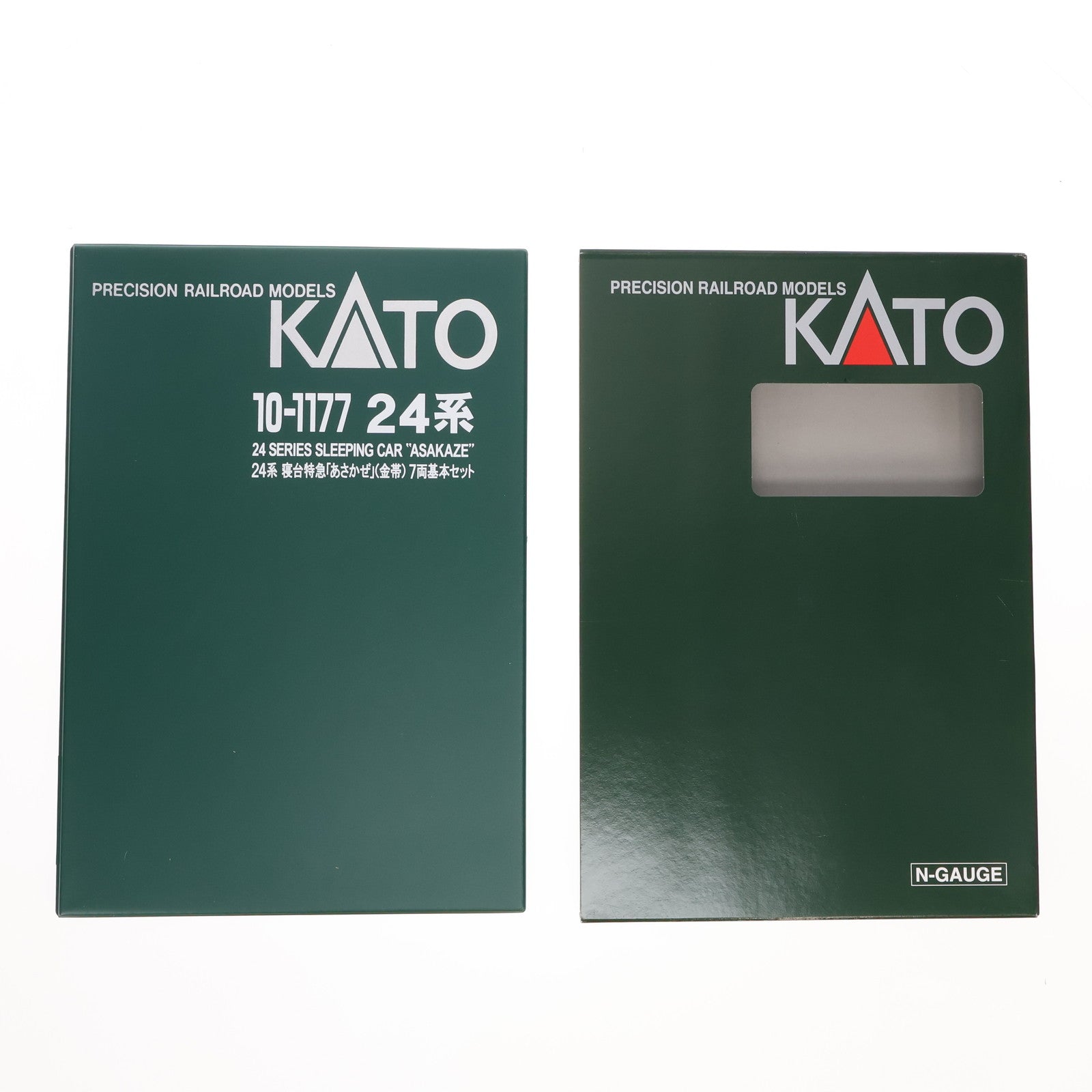【中古即納】[RWM] 10-1177 24系寝台特急 「あさかぜ」(金帯) 基本7両セット(動力無し) Nゲージ 鉄道模型 KATO(カトー)(20140331)