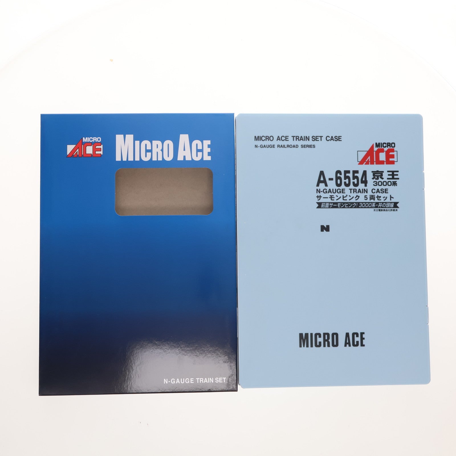 【中古即納】[RWM] A6554 京王3000系・サーモンピンク 5両セット(動力付き) Nゲージ 鉄道模型 MICRO ACE(マイクロエース)(20170618)