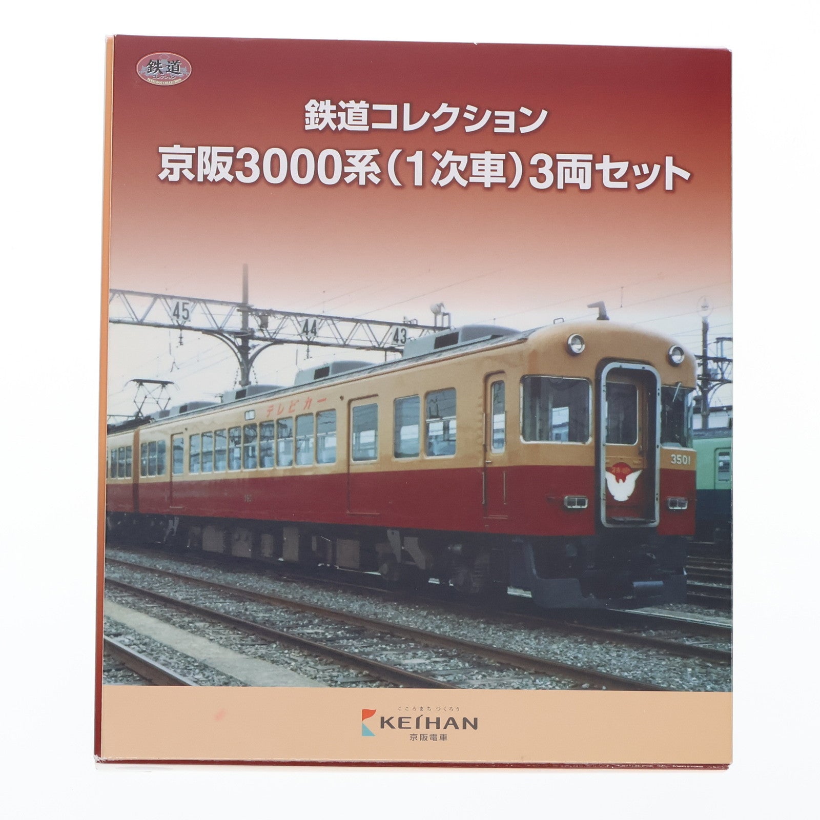 【中古即納】[RWM] 鉄道コレクション(鉄コレ) 京阪3000系 1次車 3両セット(動力無し) Nゲージ 鉄道模型 TOMYTEC(トミーテック)(20131006)