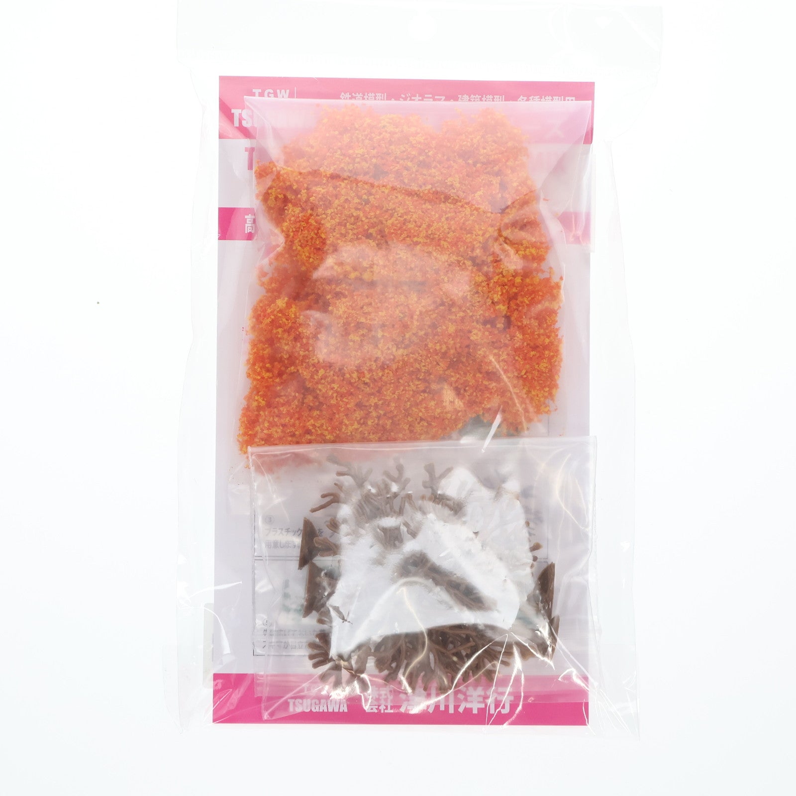 【中古即納】[RWM] TK-15 情景用素材シリーズ 木の素キット 紅葉MIX(葉っぱの素 紅葉MIX+プラスチック樹木5本入) Nゲージ・HOゲージ 鉄道模型 TGW(津川洋行)(20240331)