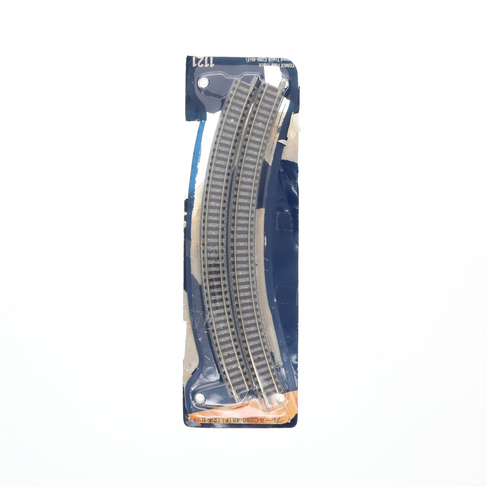 【中古即納】[RWM] 1121 Fine Track(ファイントラック) カーブレールC280-45(F) 2本セット Nゲージ 鉄道模型 TOMIX(トミックス)(20021130)