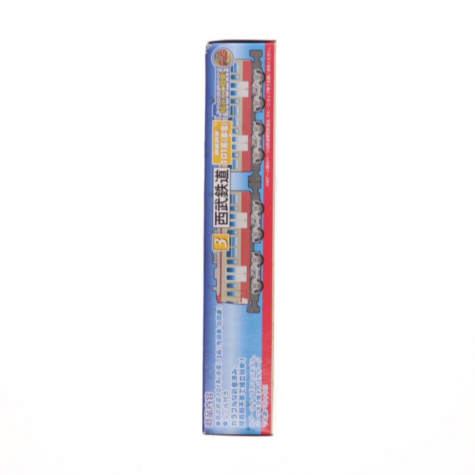 【中古即納】[RWM] Bトレインショーティー 西武鉄道 101系(赤電) 2両セット 組み立てキット Nゲージ 鉄道模型 バンダイ(20090925)