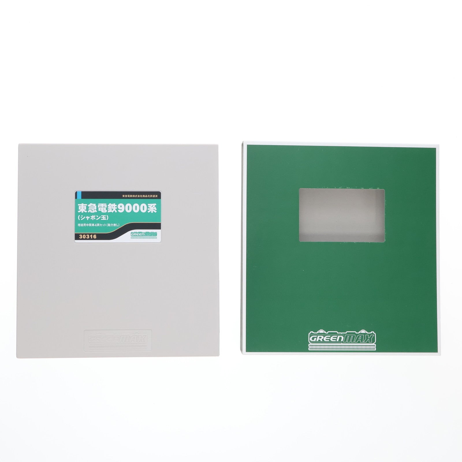 【中古即納】[RWM] 30316 東急電鉄9000系(シャボン玉) 増結用中間車4両セット(動力無し) Nゲージ 鉄道模型 GREENMAX(グリーンマックス)(20200613)