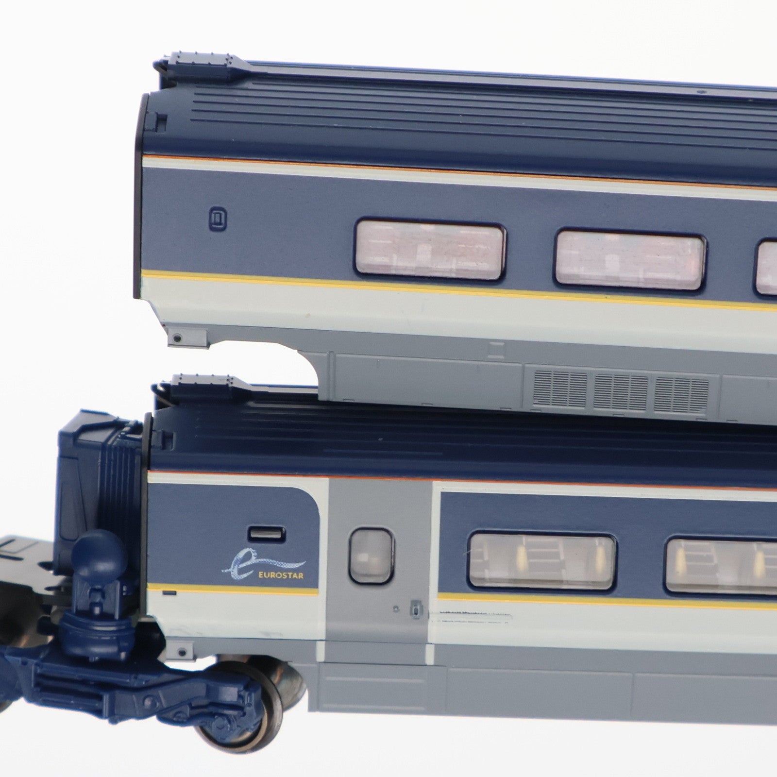 【中古即納】[RWM] 10-1298 ユーロスター 新塗装 4両増結セット(動力無し) Nゲージ 鉄道模型 KATO(カトー)(20161224)