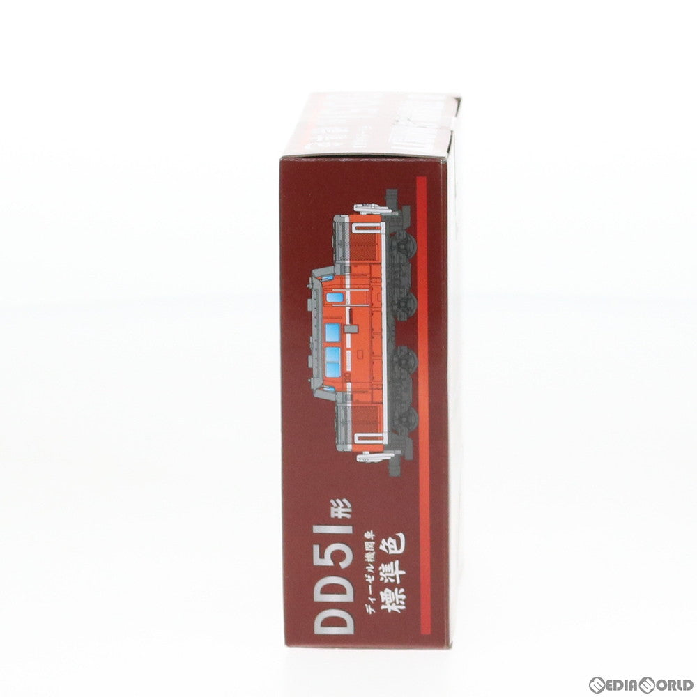 【中古即納】[RWM] 2179165 Bトレインショーティー DD51形ディーゼル機関車・標準色 組み立てキット Nゲージ 鉄道模型 バンダイ(20121020)