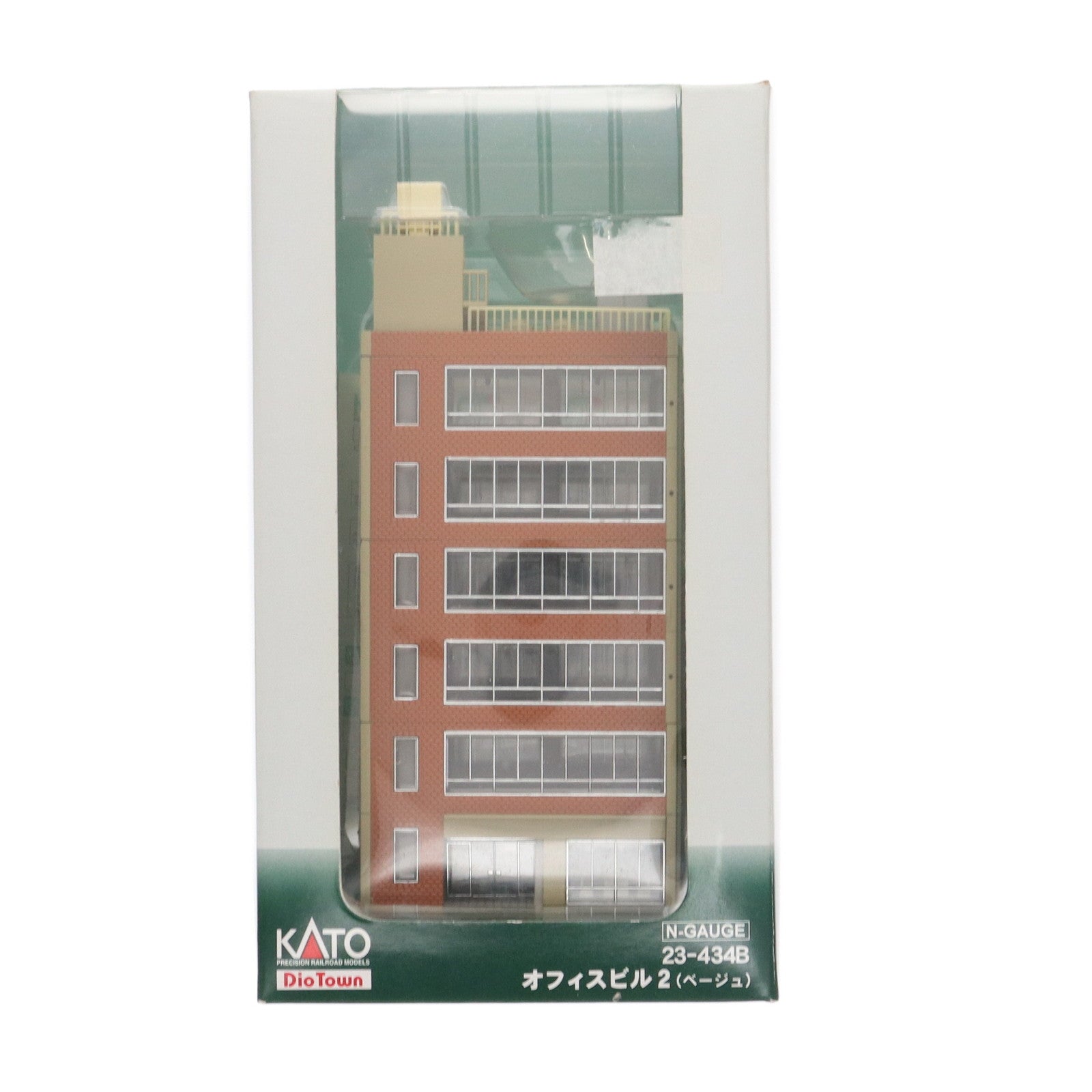 【中古即納】[RWM] 23-434B DioTown(ジオタウン) オフィスビル2(ベージュ) Nゲージ 鉄道模型 KATO(カトー)(20050131)