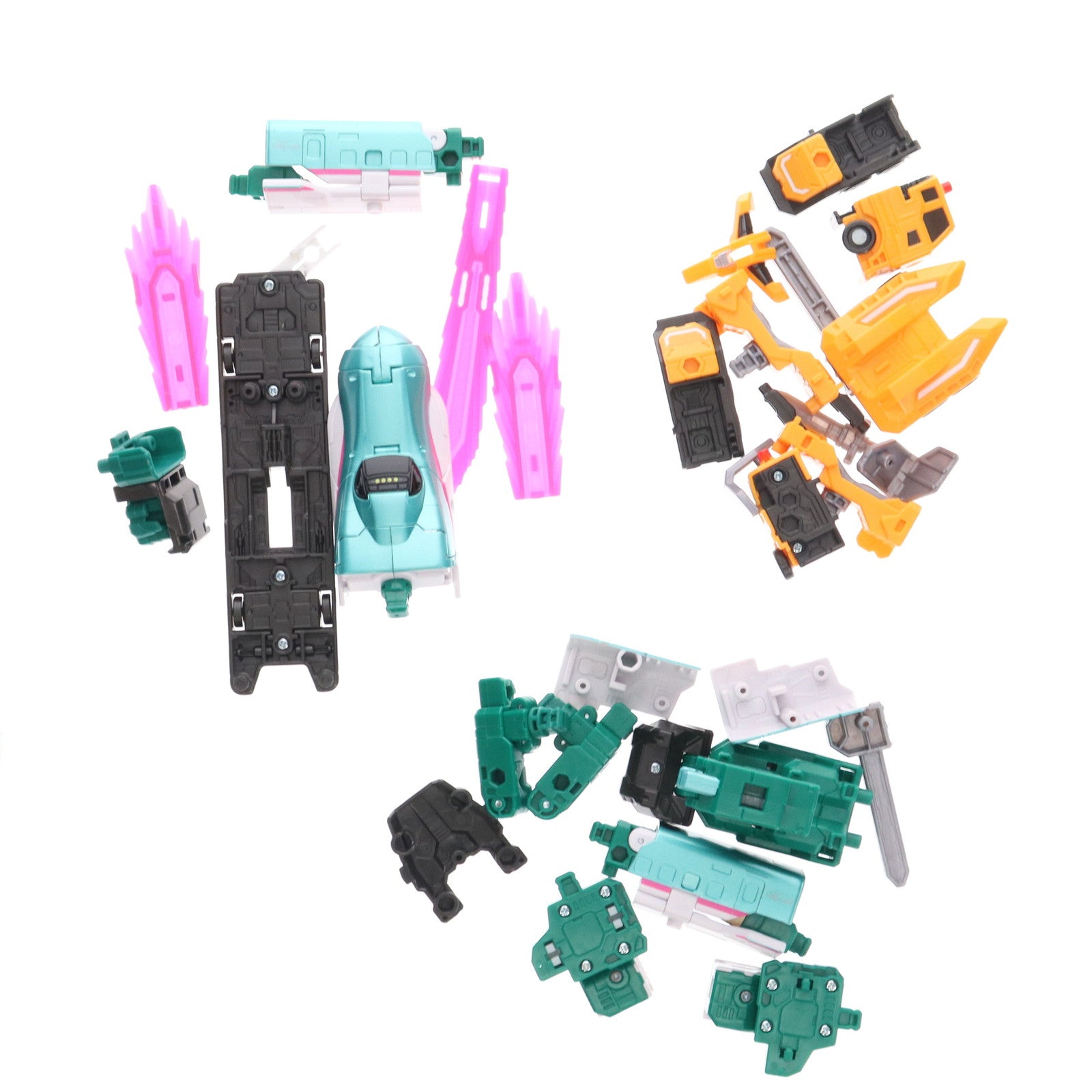 【中古即納】[RWM] プラレール 新幹線変形ロボ シンカリオンCW E5はやぶさトレーラーフォーム(動力無し) 鉄道模型 タカラトミー(20240127)
