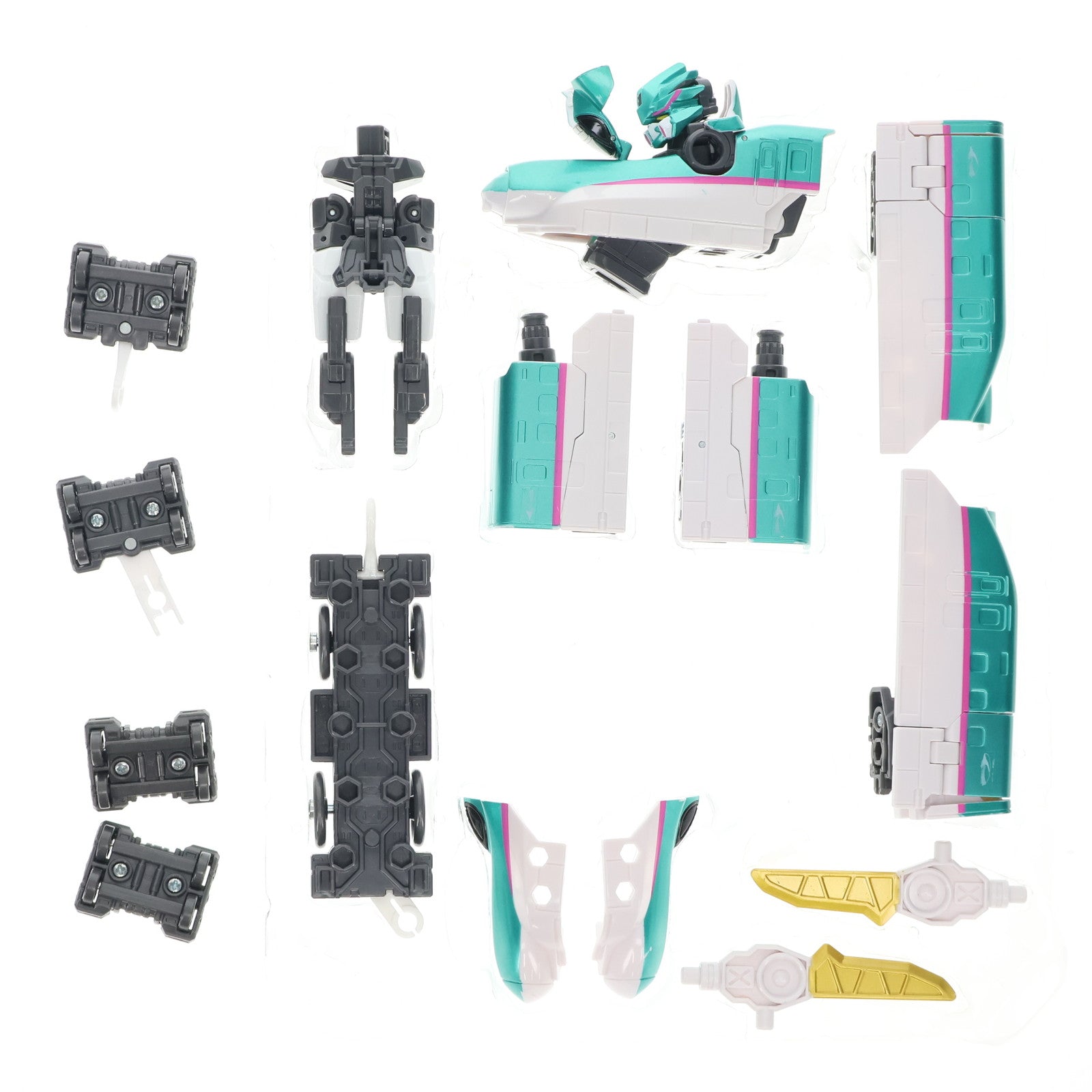 【中古即納】[RWM] プラレール 新幹線変形ロボ シンカリオンZ シンカリオンZ E5はやぶさ(動力無し) 鉄道模型 タカラトミー(20210410)